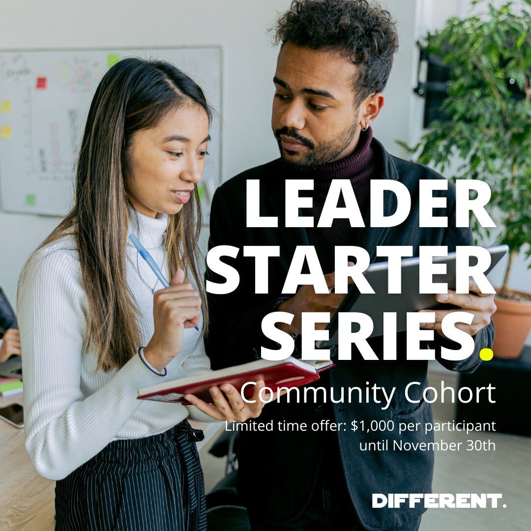 SAY GOODBYE 👋 TO BORING CORPORATE HOLIDAY GIFTS THIS YEAR 🎄🎁

Go beyond the usual corporate learning and impersonal employee gifts. 

We are launching a community cohort learning &amp; development program for our Leader Starter Series in Q1 of 202