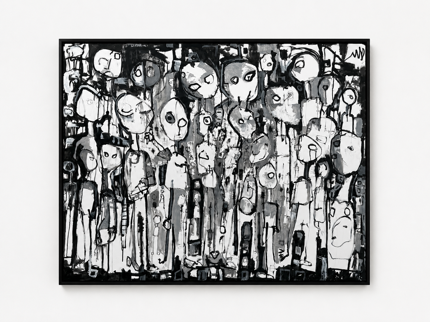 Travis Simmons
"Metropolis"
48x60" 
Mixed Media on Canvas
$1,500