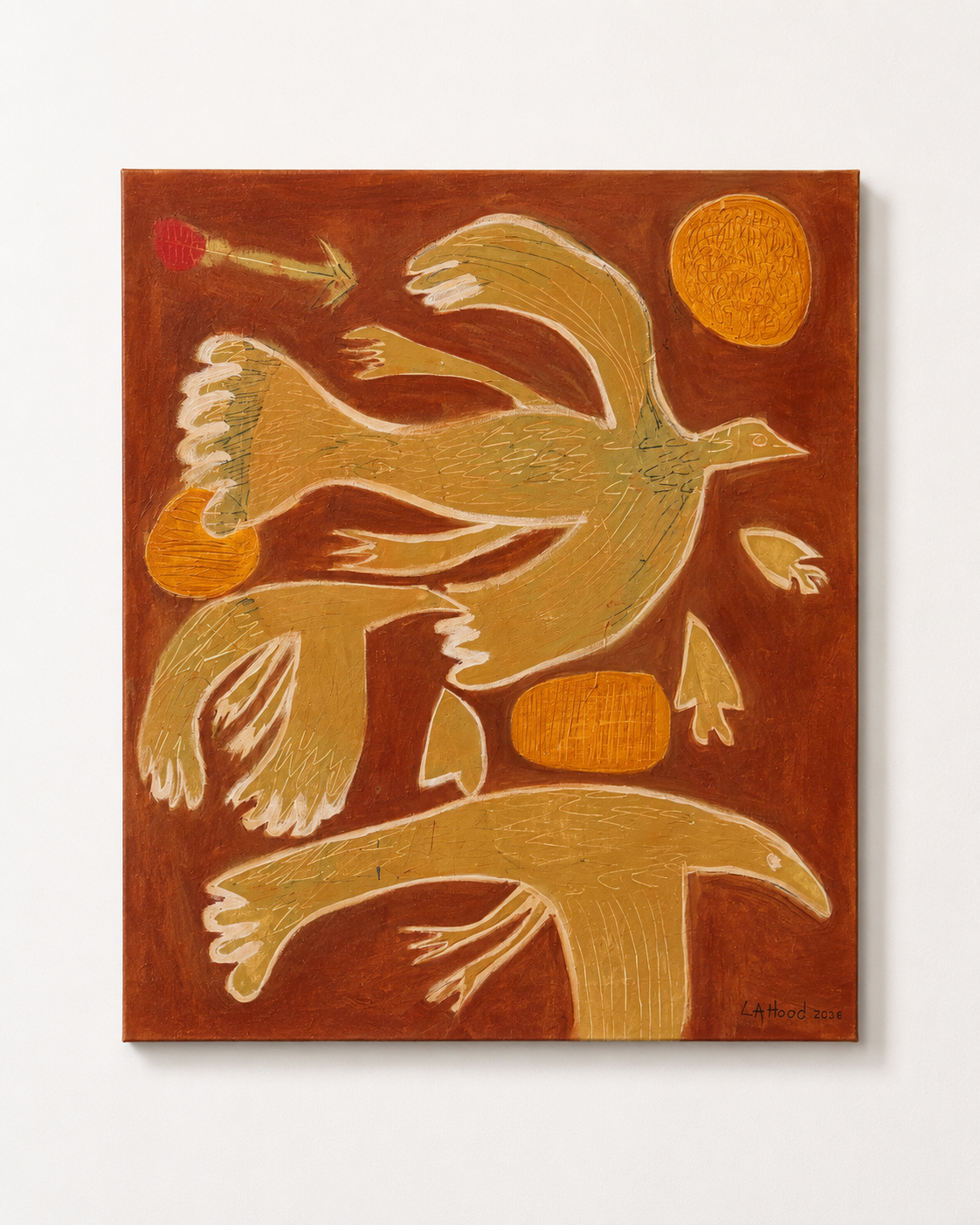 SOLD Buddy LaHood "Pajaros" $200