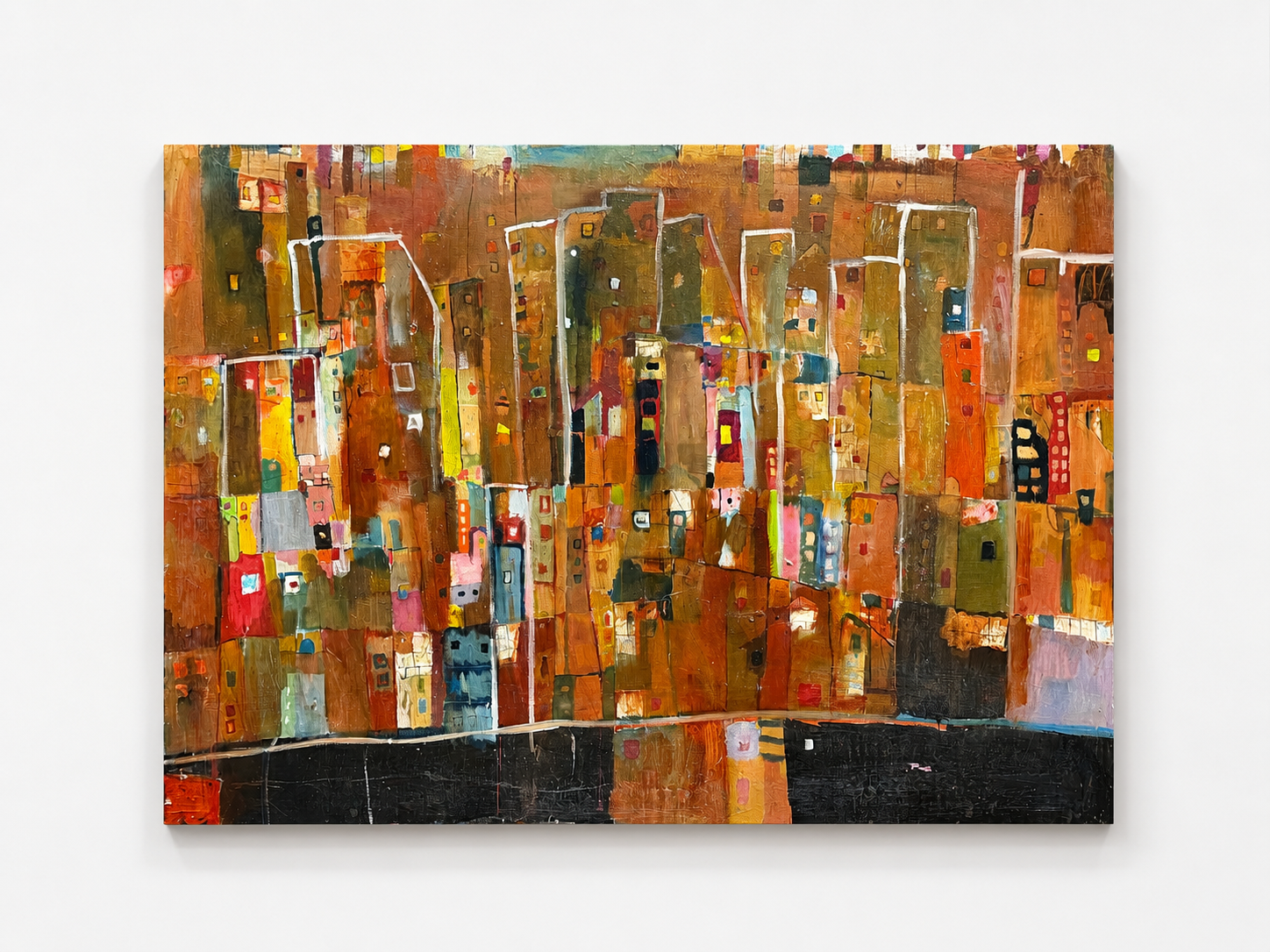 Travis Simmons
**SOLD**
"The Rapture"
24x36"
Mixed Media on Canvas
$750