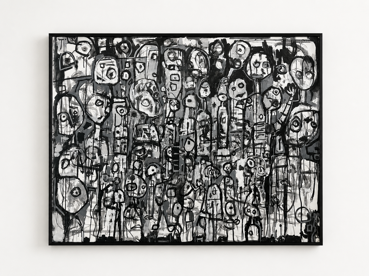 Travis Simmons
"Night Driving in Small Towns"
48x60" 
Mixed Media on Canvas
$1,500