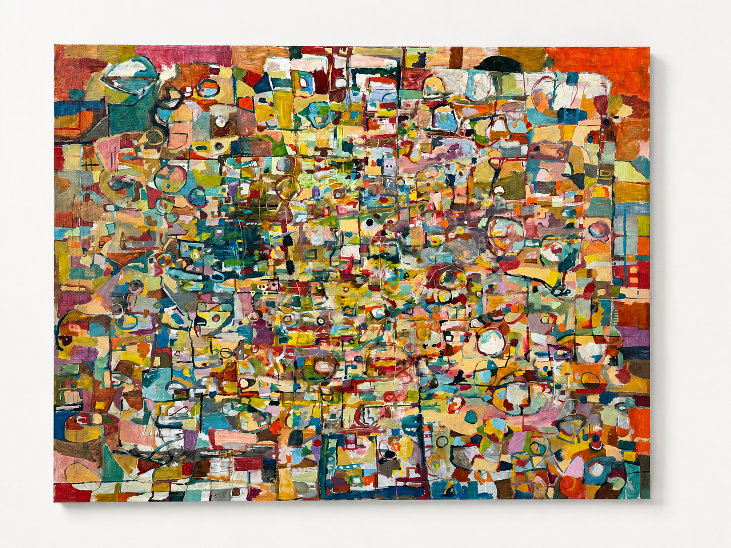 Travis Simmons
"Sojourn"
38x48 
Mixed Media on Canvas
$1,000