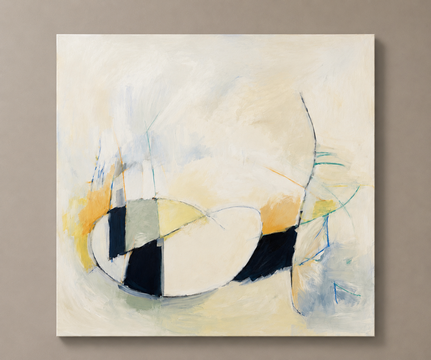Christine Cabral 
"The Deep" 
48x48"
Acrylic on Canvas 
$780