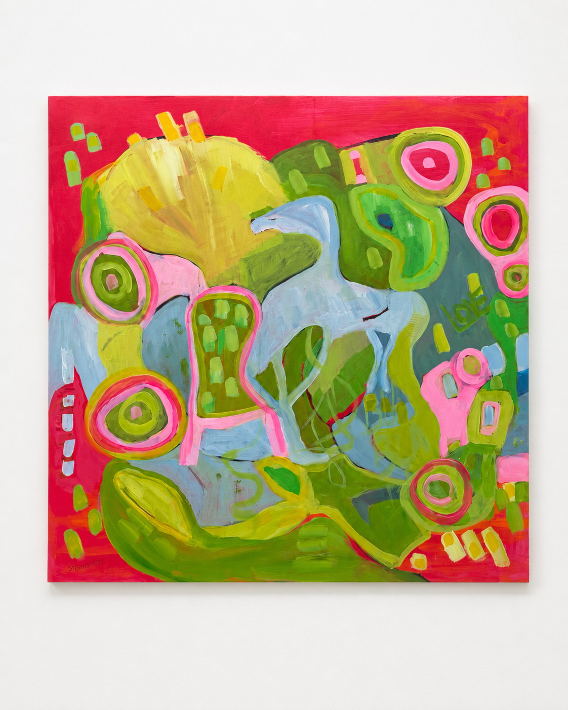 Sherry Wetherington 
"Buttercup" 
Acrylic on Canvas
$850
