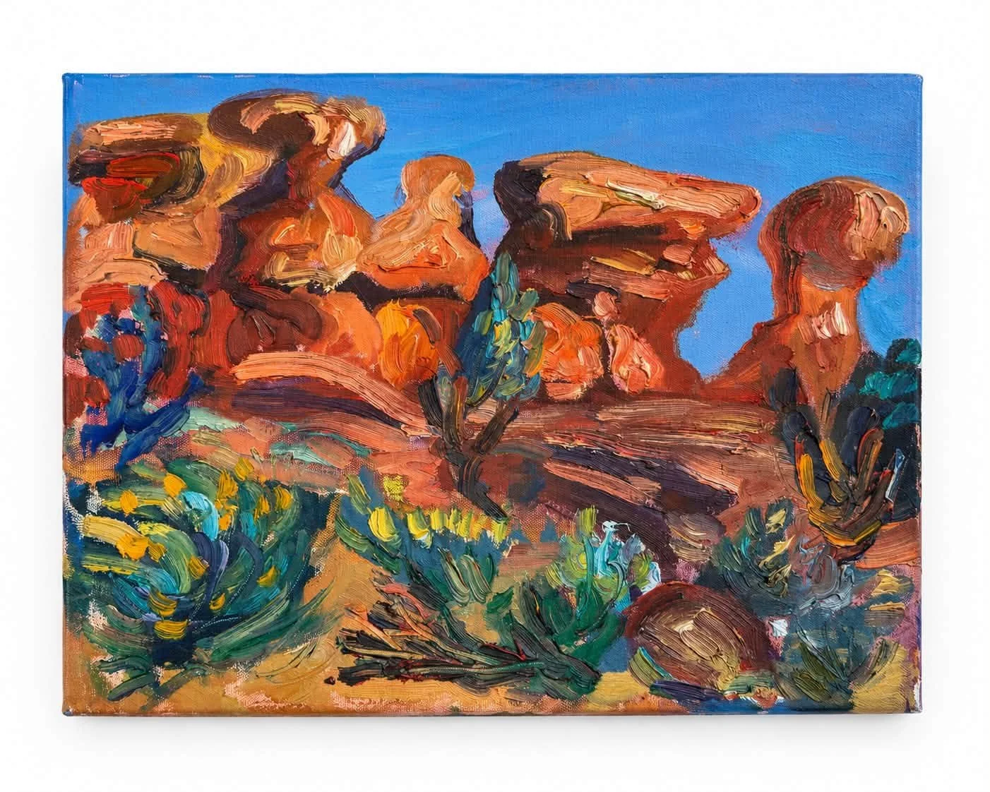 “Devil's Garden Hoodoo”
Oil on Canvas
$300