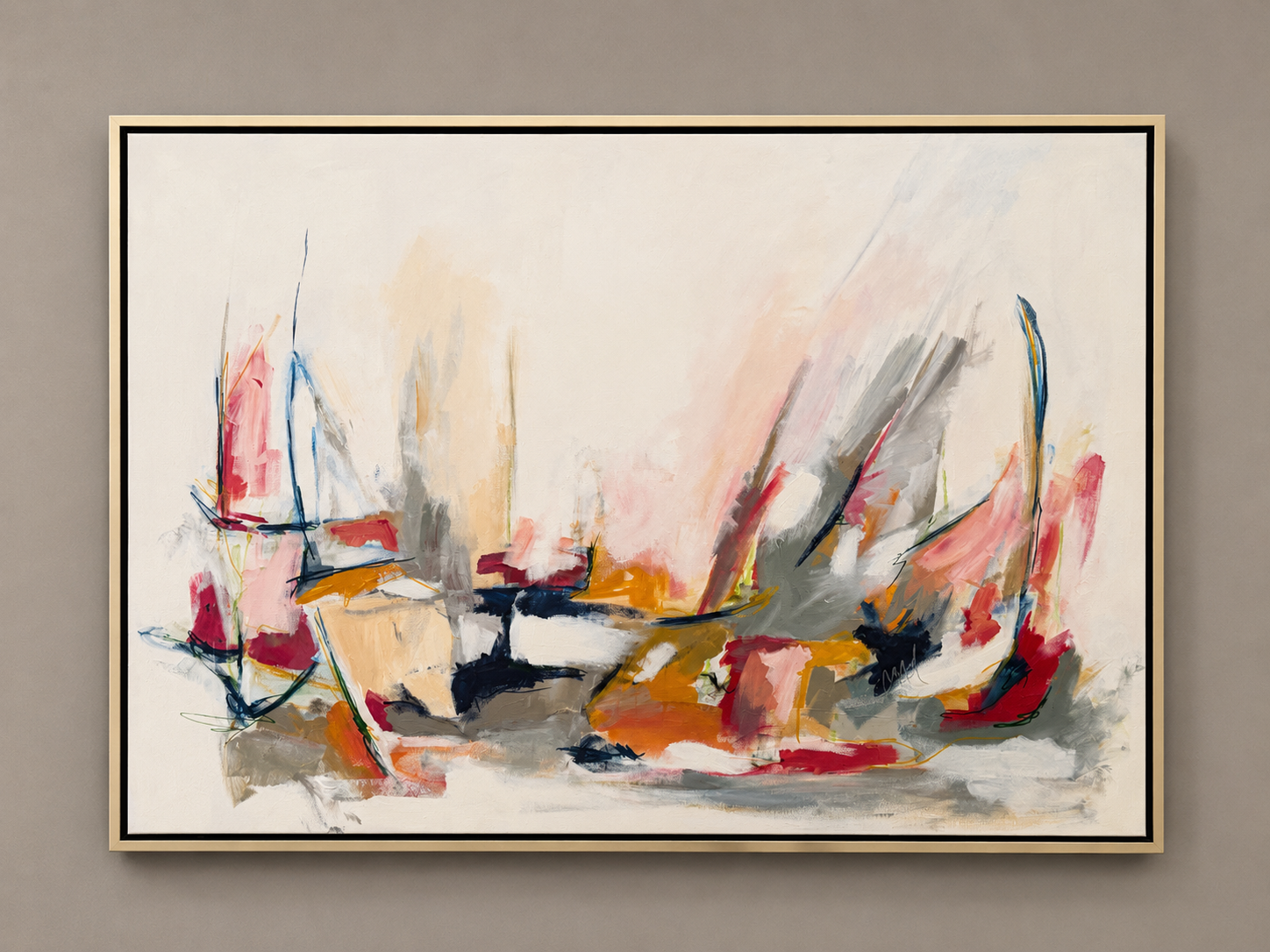 Christine Cabral 
"Roman Ridge" 
24x36"
Acrylic on Canvas Framed
$1,028
