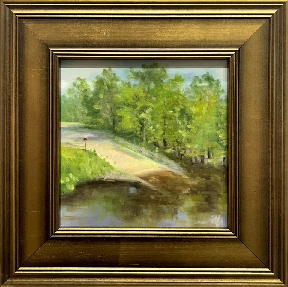 “High Water (study)”
6X6 in. - oil on panel
$200