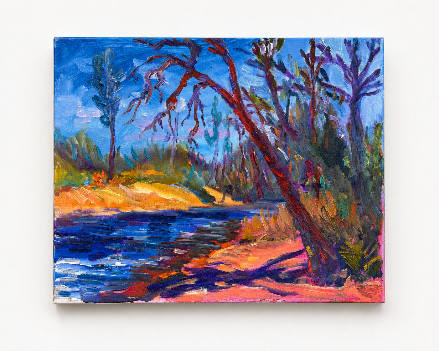 Julie Bowland
"Alapaha Ascending"
Oil on Canvas
$800