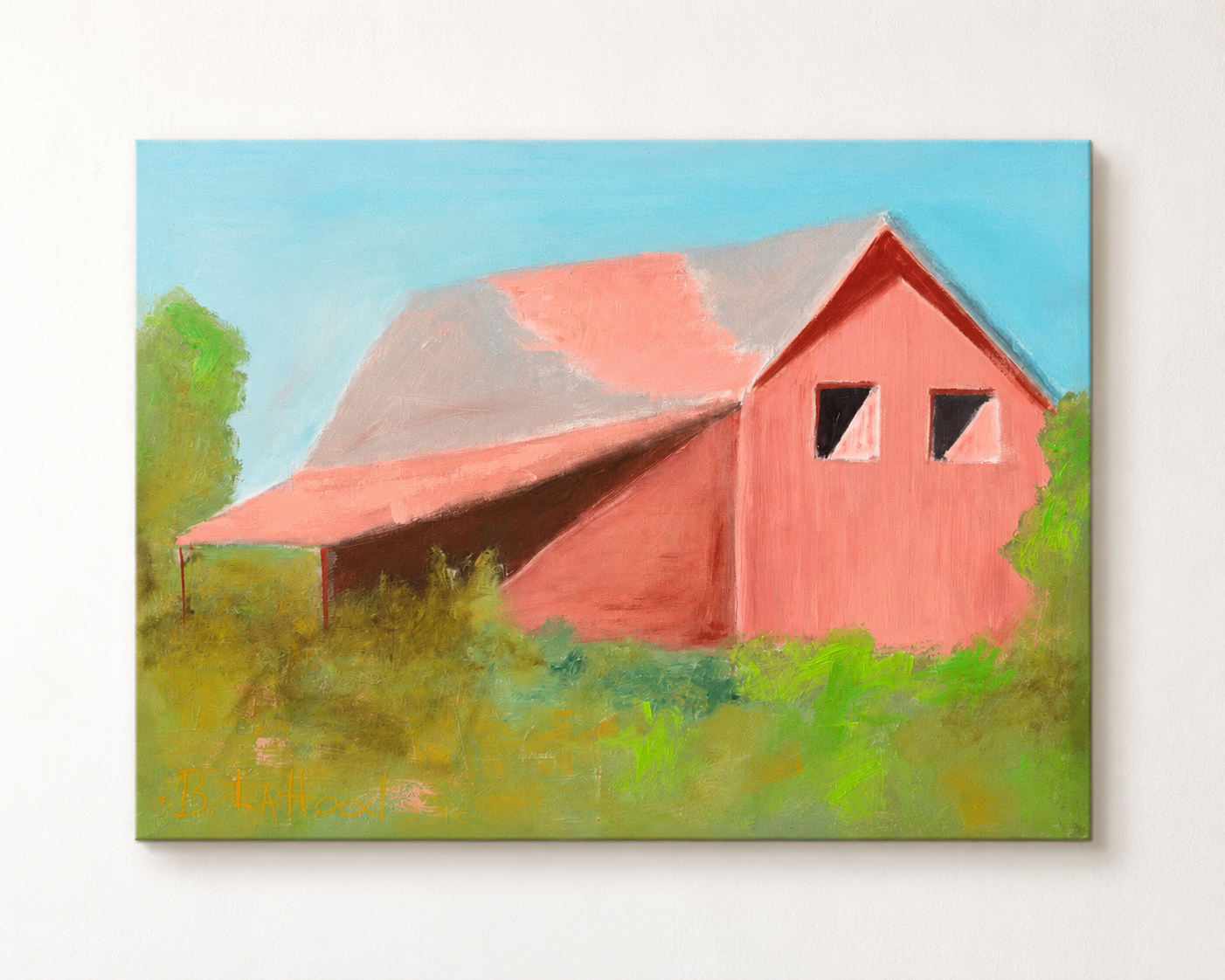 Buddy LaHood "Red Barn" $250