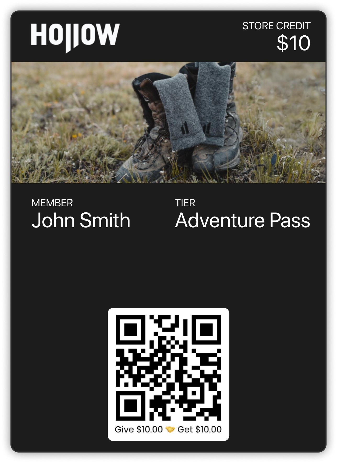Hollow Wallet Pass