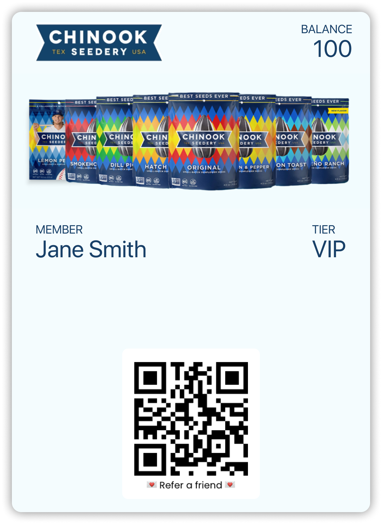 Chinook Seedery Wallet Pass