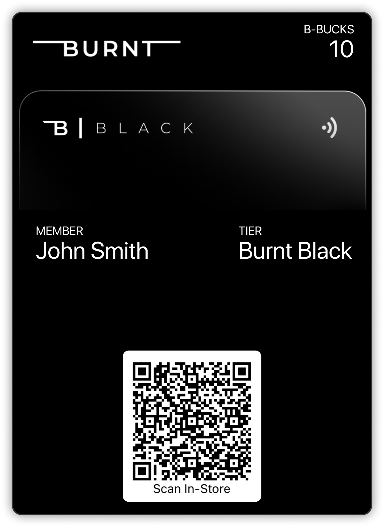 Burnt Wallet Pass