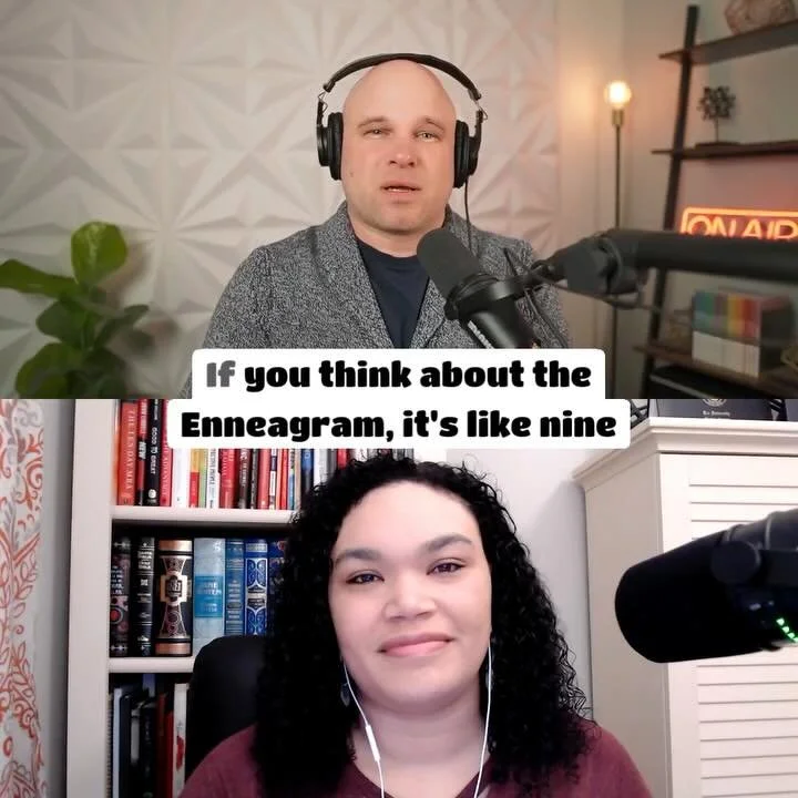 I had the opportunity to sit down with Enneagram Coach Tyler Zach @gospelforenneagram and talk about Christian discipleship and the Gospel through the lens of the Ennegram. 
You can check out the full episode on your favorite podcasting platform, now