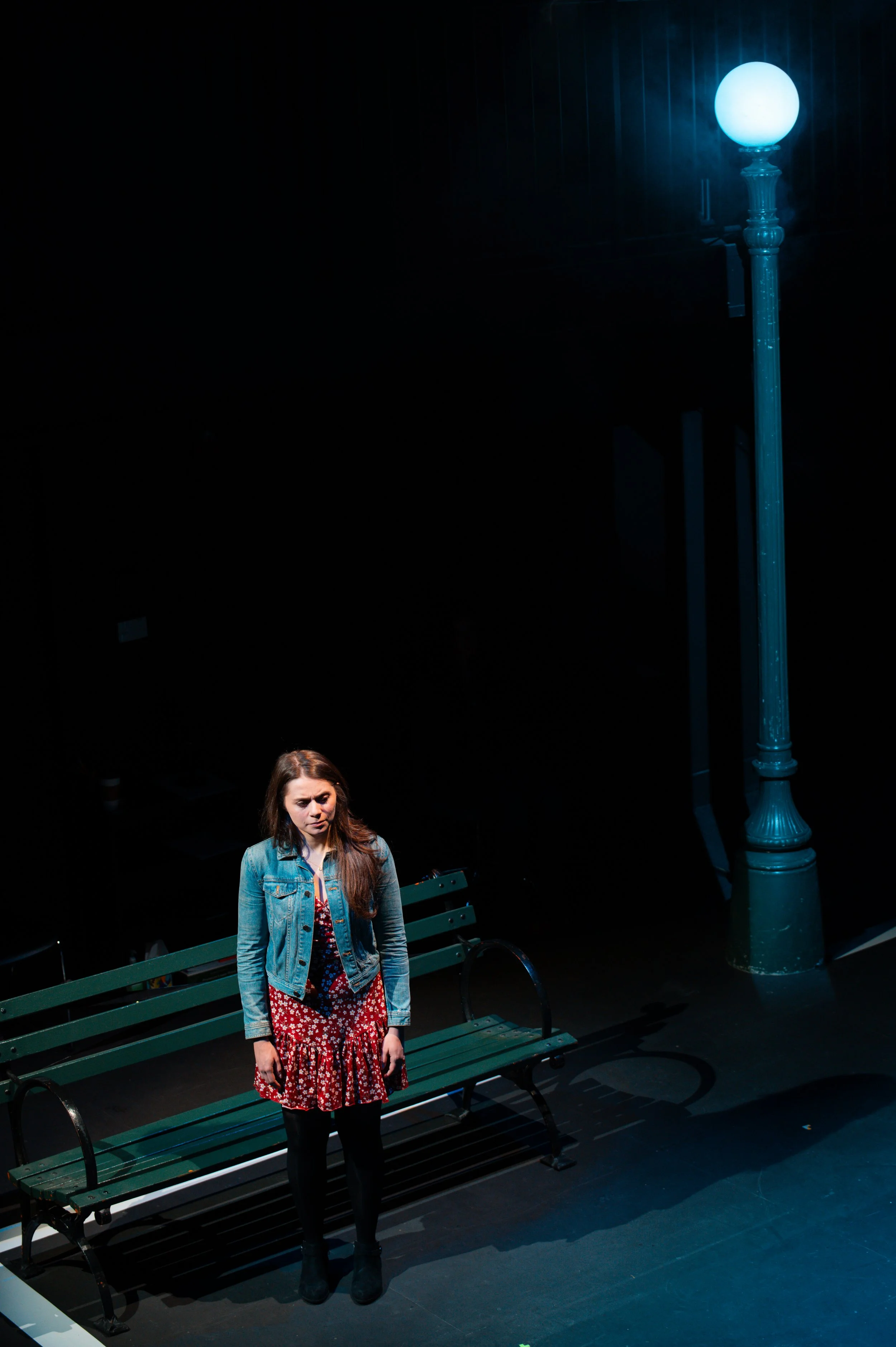 Retraction by David Gutierrez
Presented by OHenry Productions at the Frank Shiner Theatre at The Sheen Center for Thought and Culture, January 2026
Director: Caroline Fairweather
Scenic Design: Juliana Haubrich
Lighting Design: Adrian Yuen
Costume De