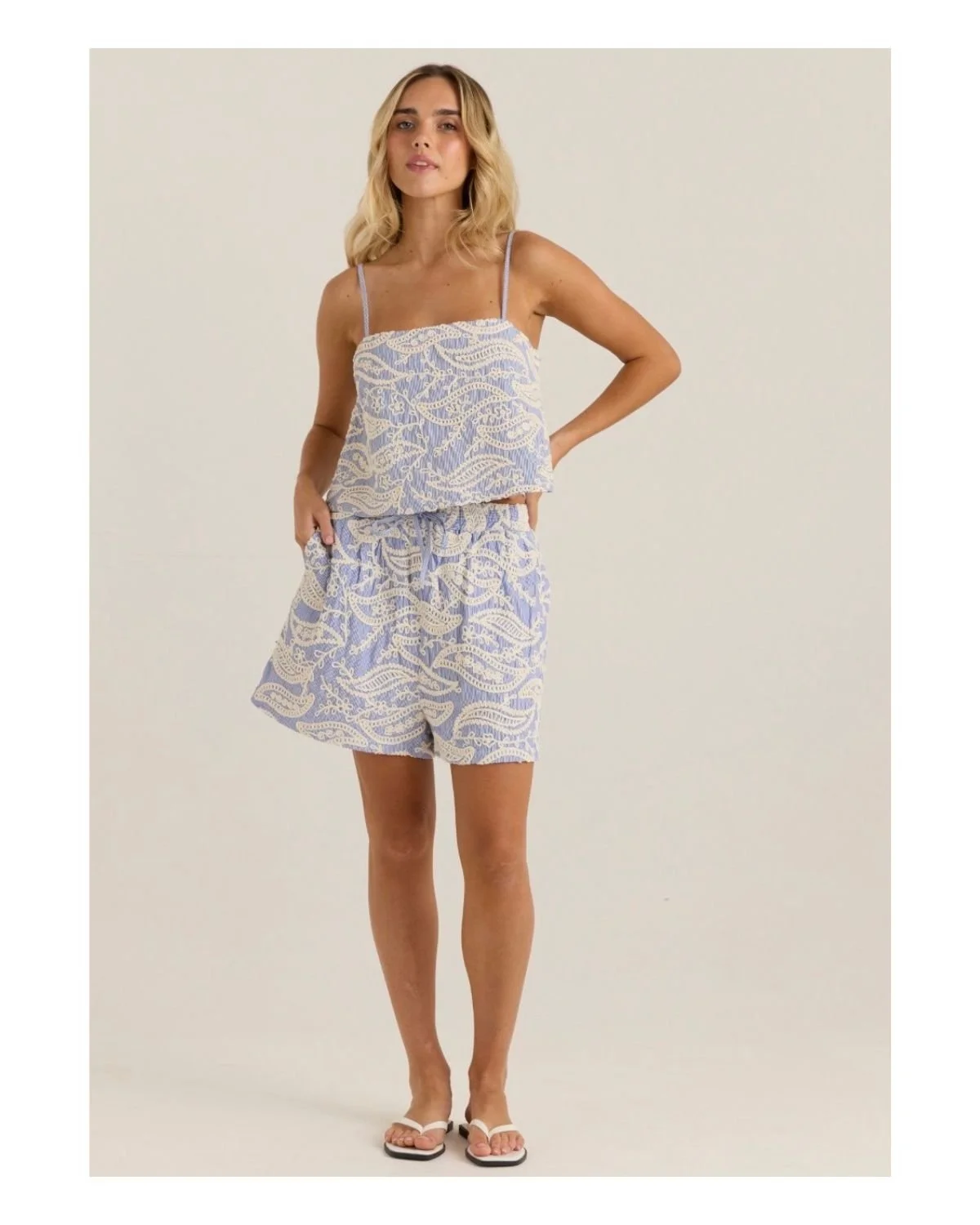 This gorgeous top and short set by @sassclothing has just arrived at The Corner - perfect for those final weeks of summer!

The Corner Life &amp; Style Store is open today from 9am - 02 6736 1812

#tenterfield #thecornerlifeandstylestore #experiencet