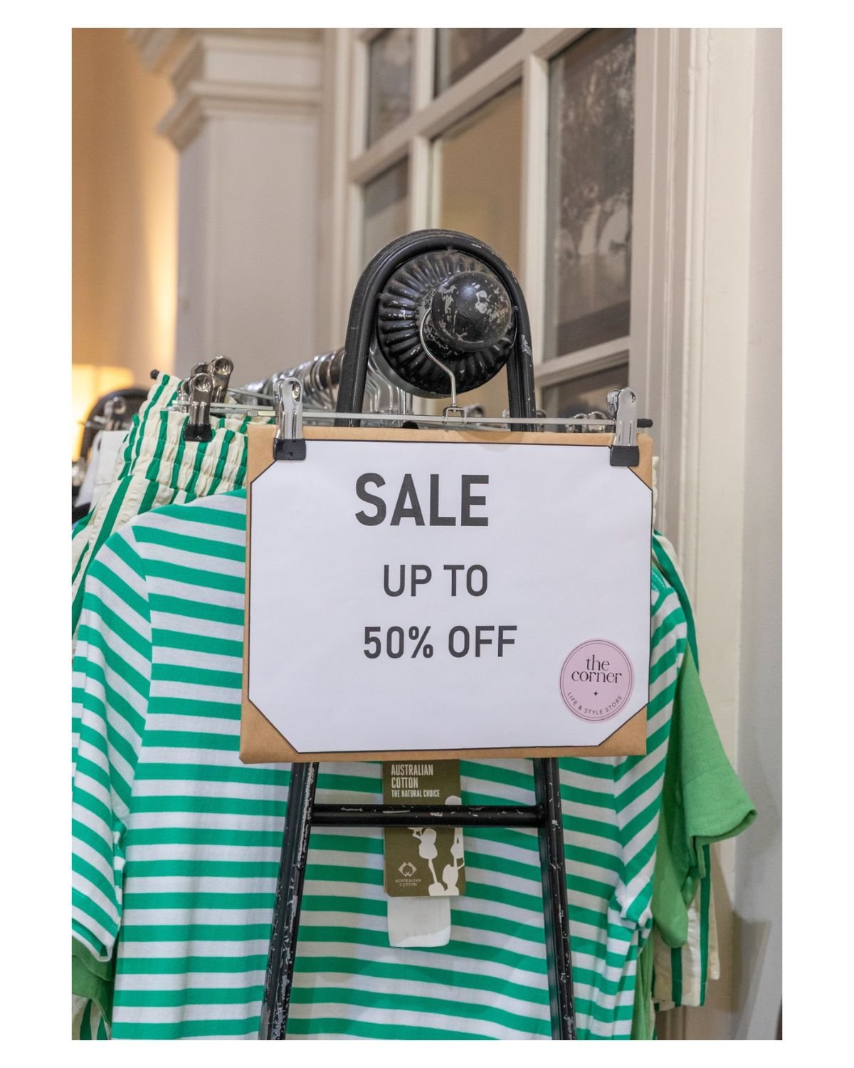 We are adding lovely new things to our sales racks every day as we make room for new season stock at The Corner. 

The Corner Life &amp; Style Store - 02 6736 1812

#thecornerlifeandstylestore #experiencetenterfield #tenterfieldshopping #visitnsw