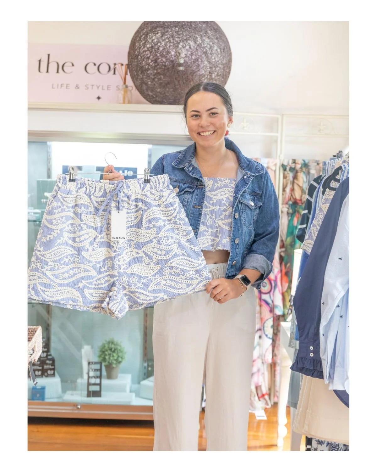 These pretty shorts are one of the new arrivals for late summer at The Corner. 

The Corner Life &amp; Style Store is open today from 9am - 02 6736 1812

#thecornerlifeandstylestore #experiencetenterfield #tenterfieldshopping