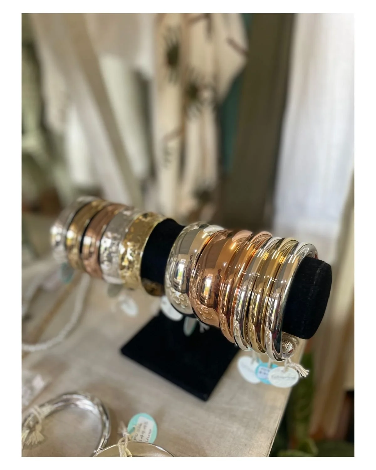 Beautiful bracelets at The Corner. 

The Corner Life &amp; Style Store - 02 6736 1812

#tenterfield #thecornerlifeandstylestore #experiencetenterfield #tenterfieldshopping