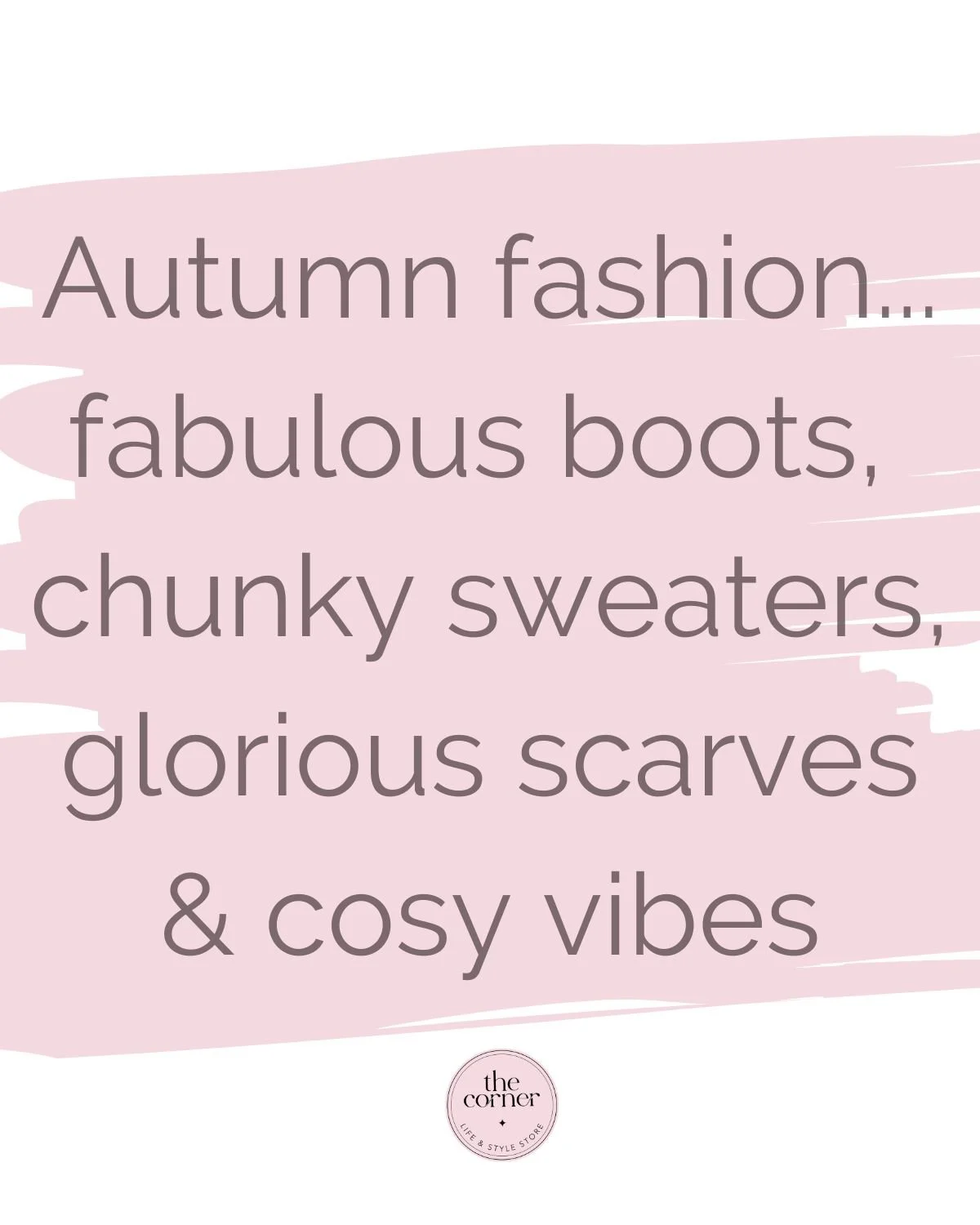 We may not always like the cold weather, but we always love the cold weather fashion!

The Corner Life &amp; Style Store - 02 6736 1812

#tenterfield #thecornerlifeandstylestore #experiencetenterfield #tenterfieldshopping