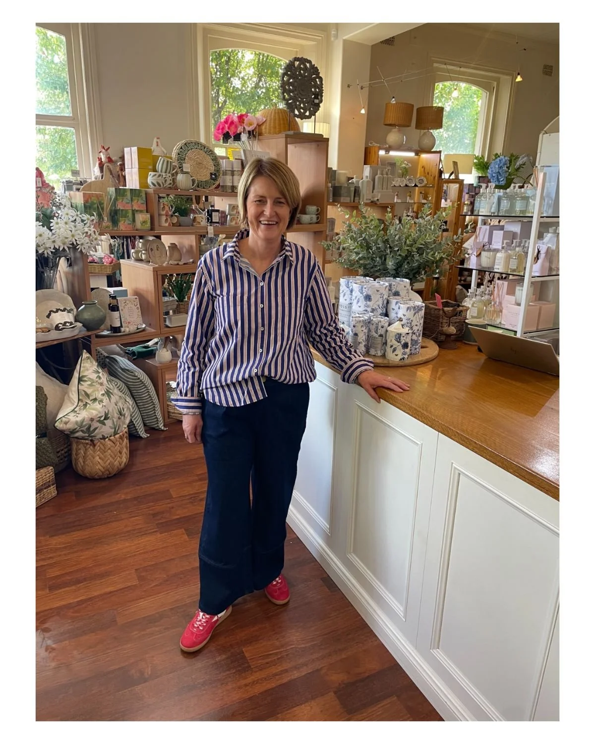 Jandy, decked head to toe and looking fabulous in new arrivals at The Corner!

The Corner Life &amp; Style Store is open today for Easter Monday from 9am to 1pm - 02 6736 1812

#tenterfield #thecornerlifenandstylestore #experiencetenterfield #tenterf