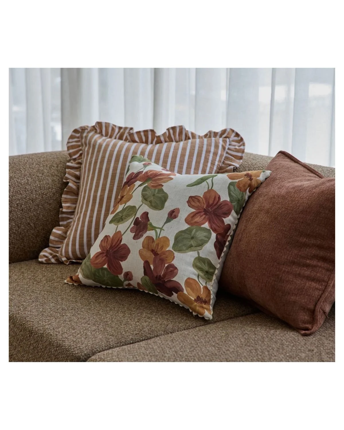 Keep your home looking beautiful with gorgeous soft furnishings from The Corner. 
Cushions by @madraslink 

The Corner Life &amp; Style Store is open today until 1pm - 02 6736 1812

#tenterfield #thecornerlife #tenterfieldshopping