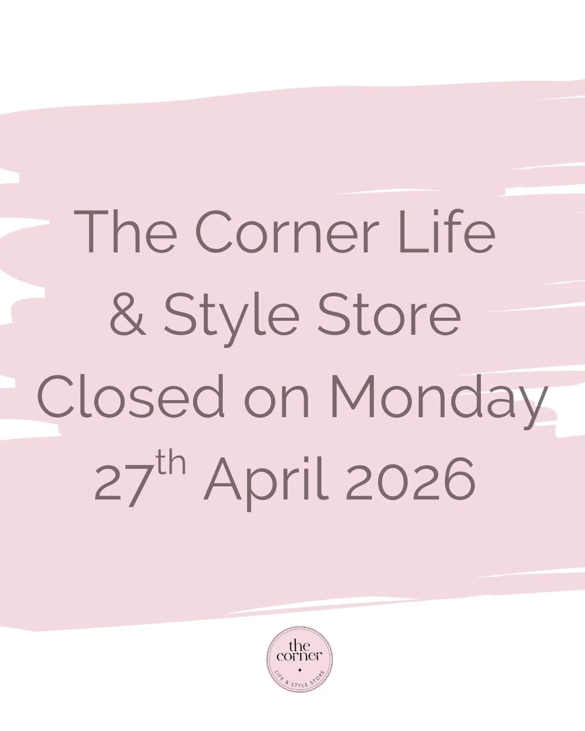 We must apologise for the late notice, but unfortunately Deb is unwell and we have decided to close The Corner tomorrow. We will be back on deck from 9am Tuesday. 
Thank you to everyone for their understanding. 

#thecornerlifeandstylestore #tenterfi