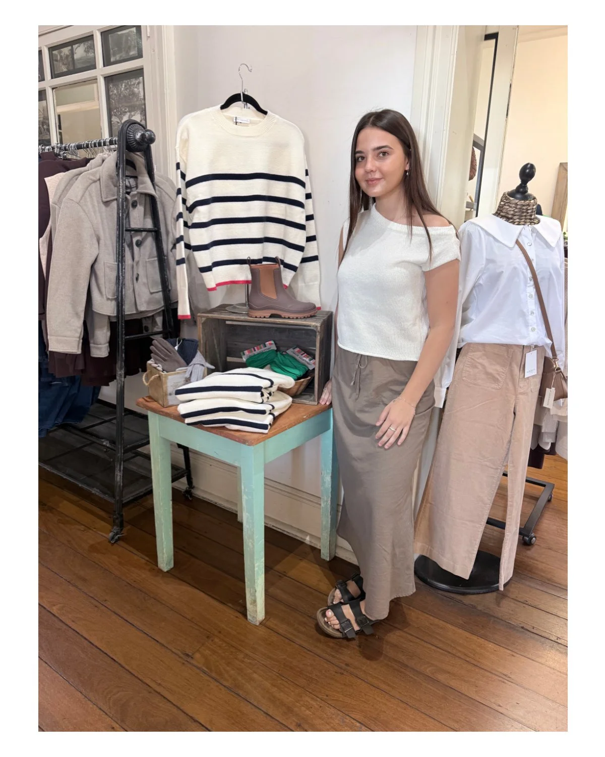 Beautiful knits have arrived and stripes are always this season!

The Corner Life &amp; Style Store is closed today for the ANZAC Day public holiday - we look forward to seeing you tomorrow! 

#tenterfield #thecornerlifeandstylestore #experiencetente