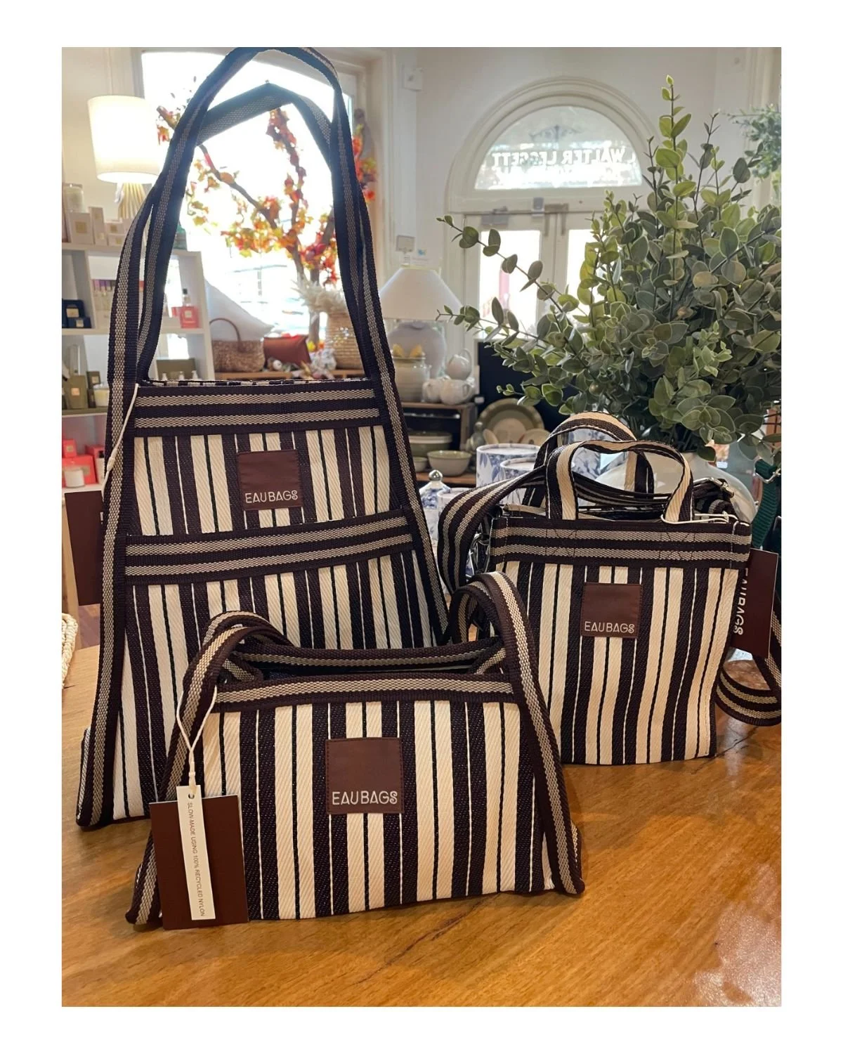 The 100% recycled Eau Bags are now available at The Corner. 

The Corner Life &amp; Style Store - 02 6736 1812

#thecornerlifeandstlestore #tenterfieldshopping #experiencetenterfield