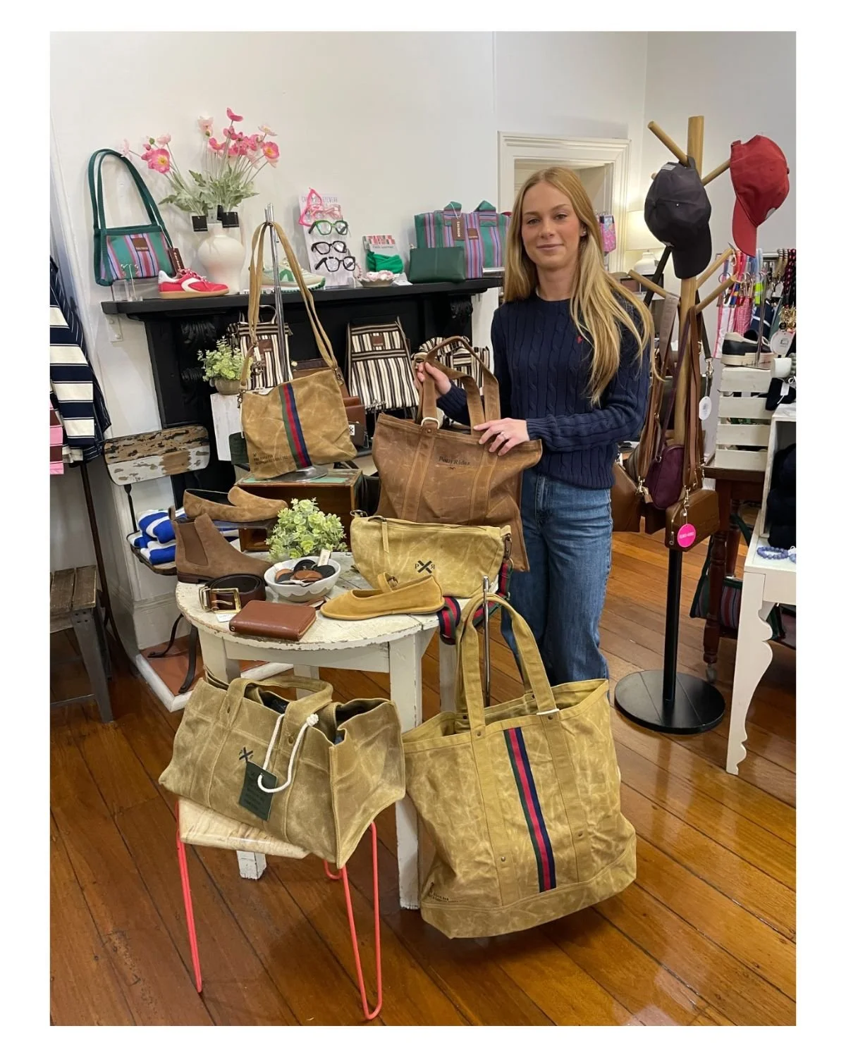 The Corner is proud to stocking Pony Rider - their canvas bags, totes and satchels are fabulous!

The Corner Life &amp; Style Store - 02 6736 1812

#thecornerlifeandstylestore #experiencetenterfield #tenterfieldshopping