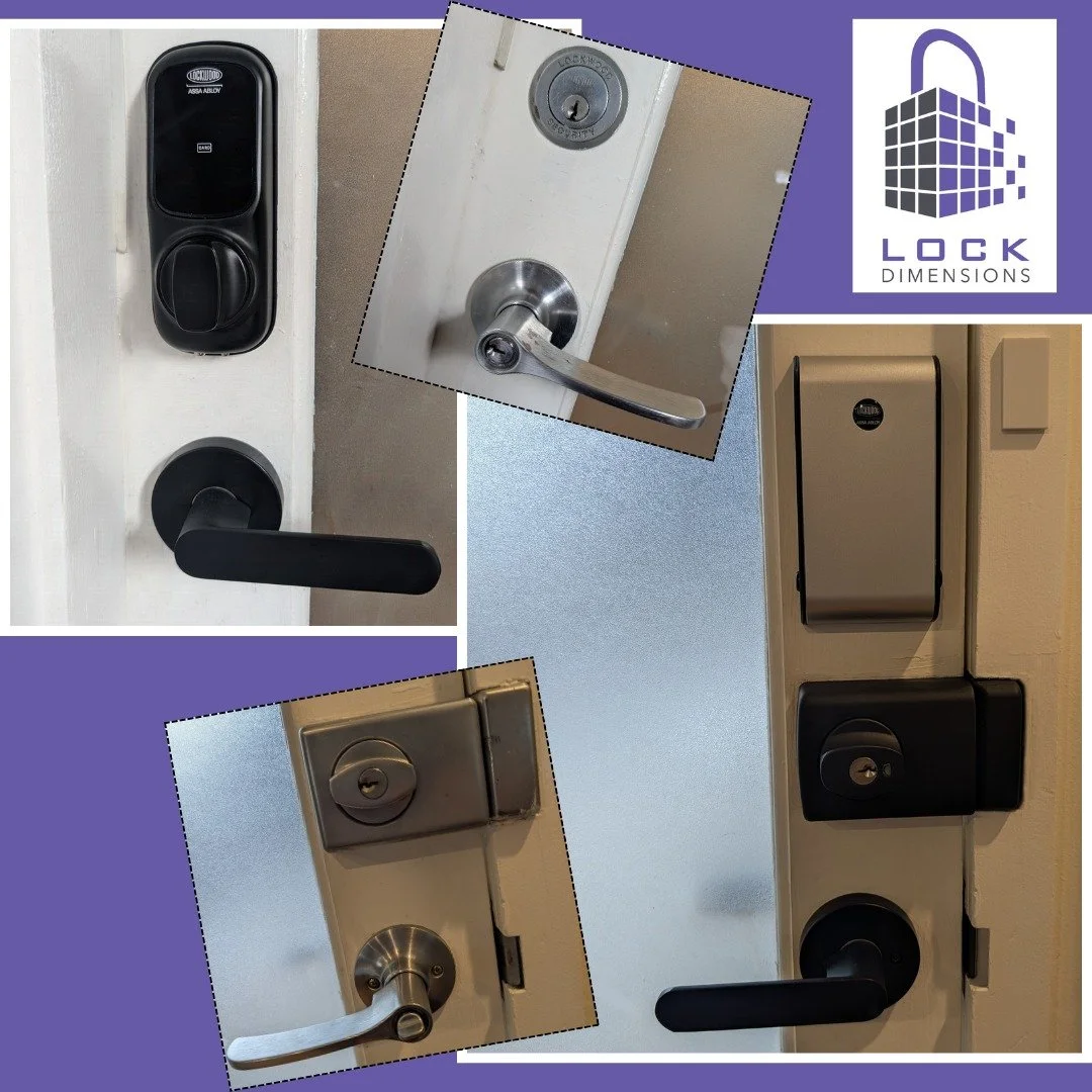 Another neat upgrade to a smart lock, this time a Lockwood 001 Touch. With much the same mechanical functionality as before, but now with the convenience of a digital keypad, for easy keyless entry, and in the modern stylish matt black for a bit of a