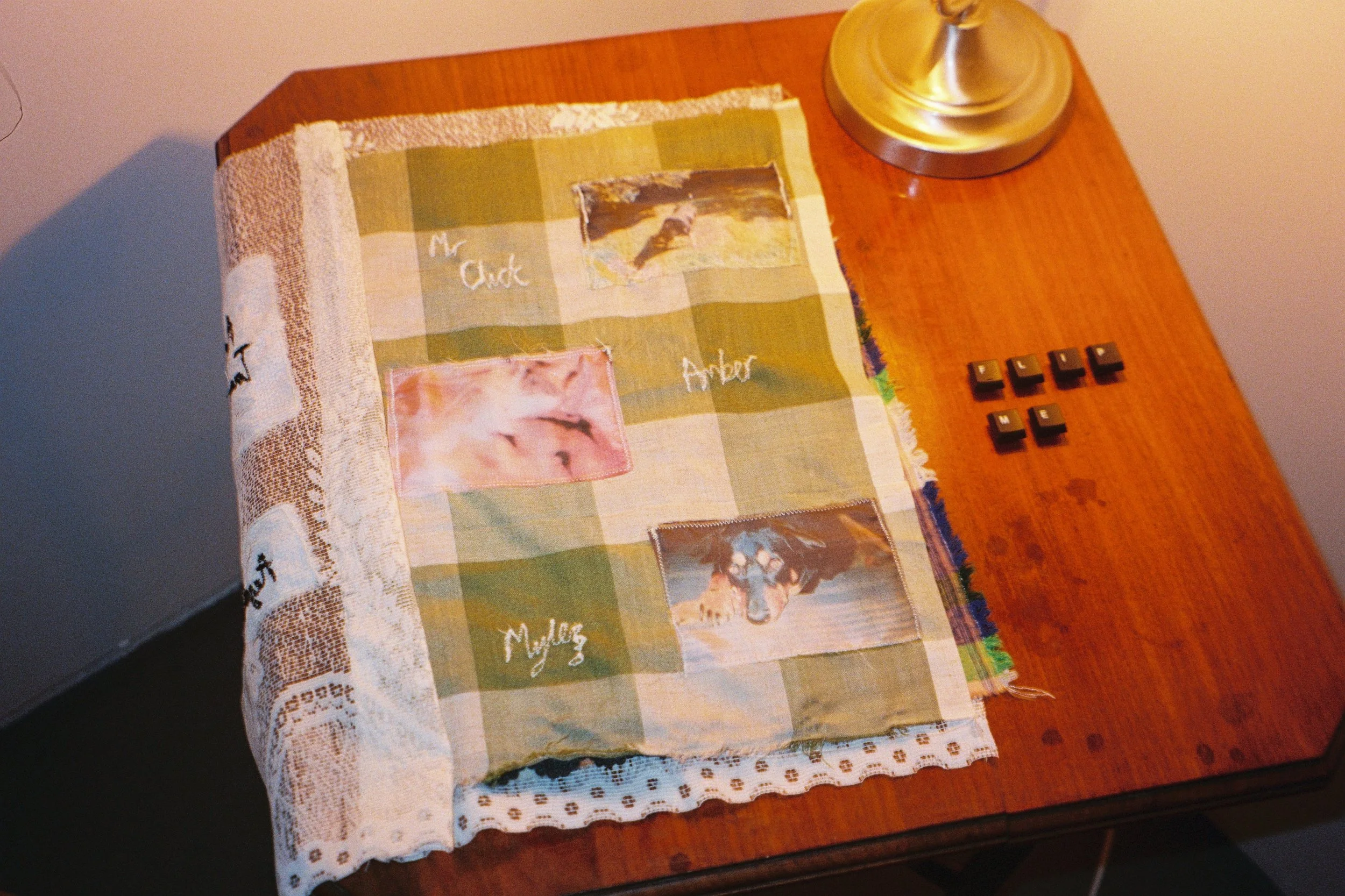 Anau: Tamā’ine, 2025, fabric and thread