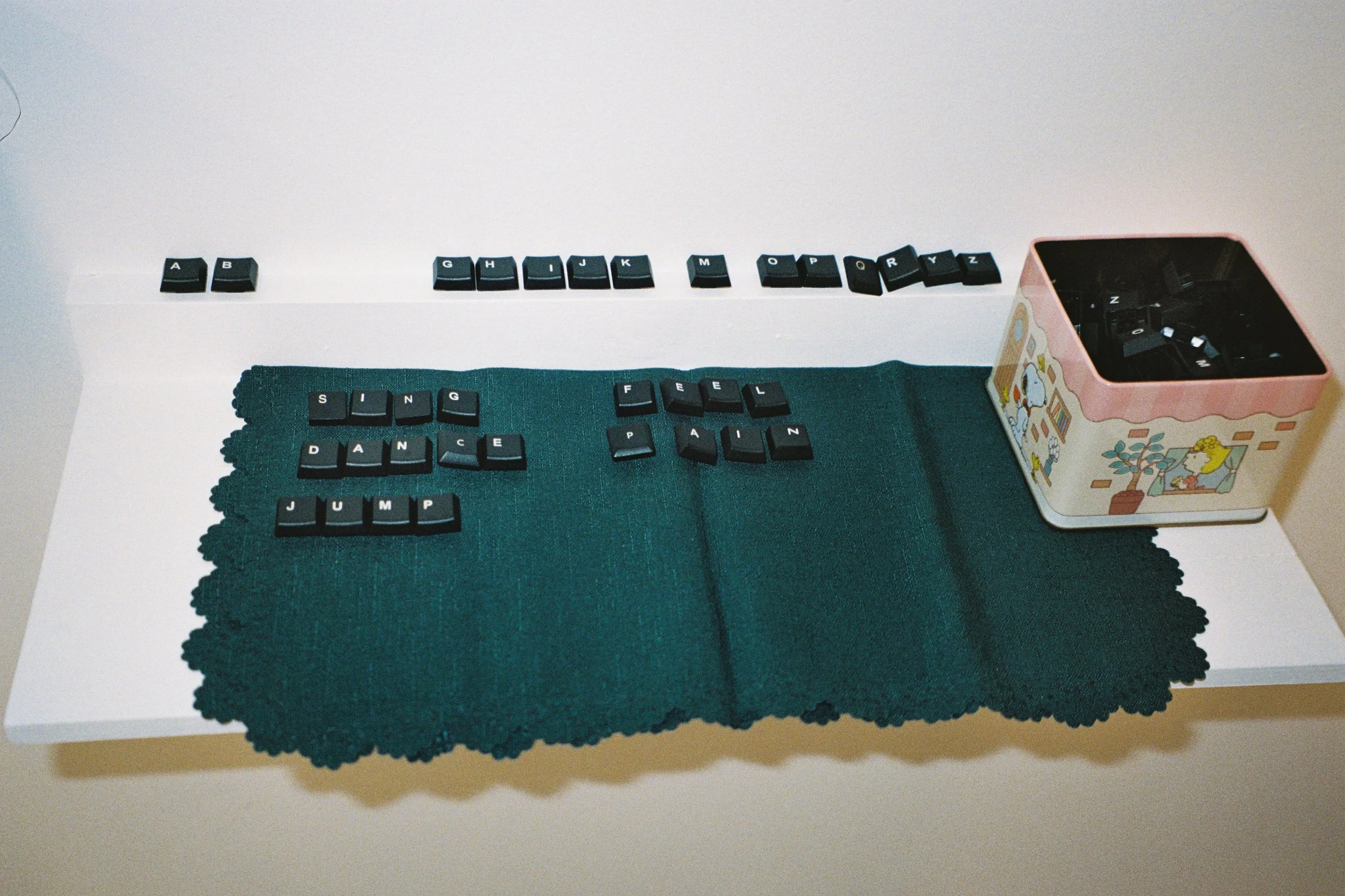 Mubaarak, 2025, key caps and fabric