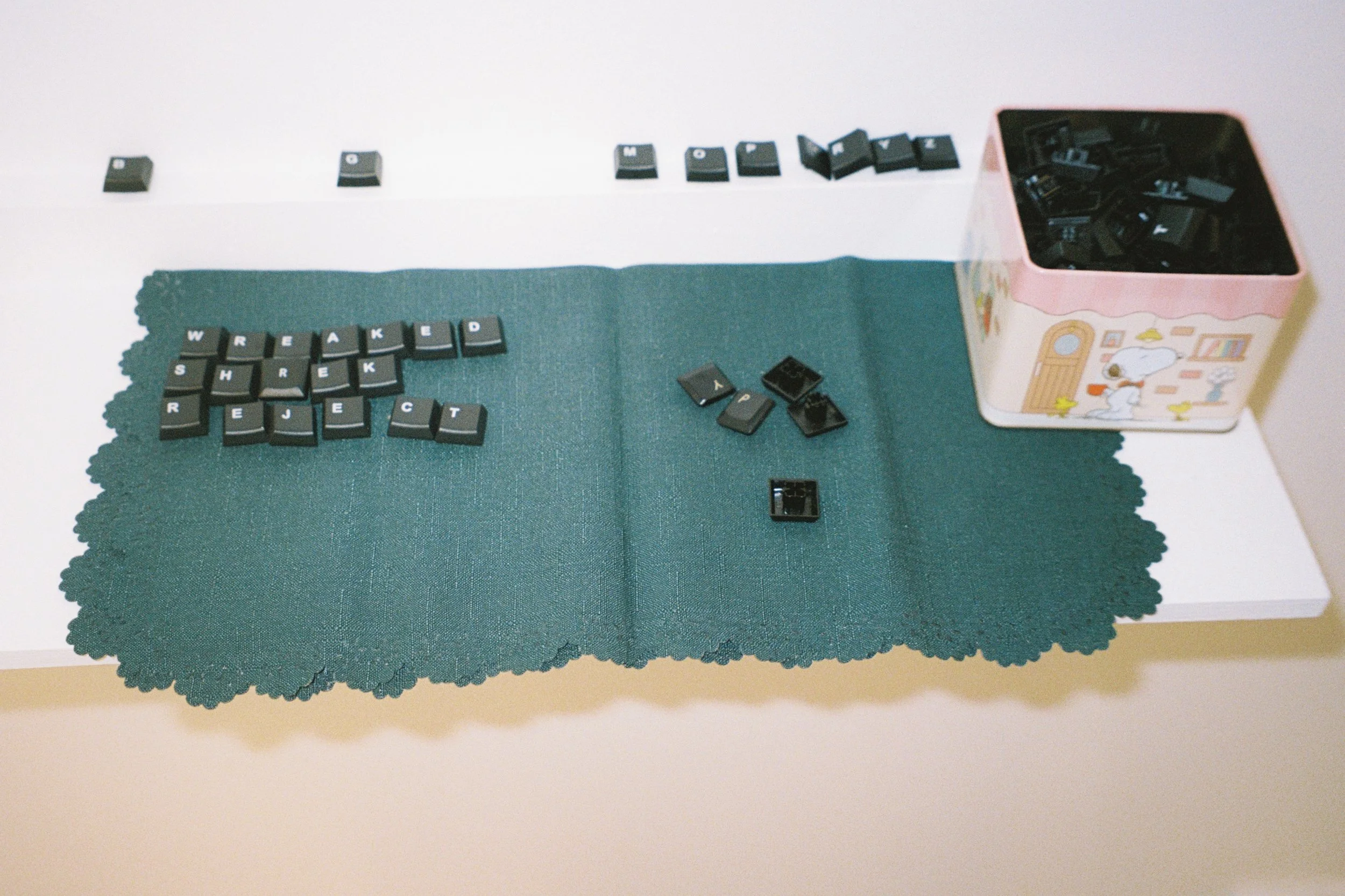 Mubaarak, 2025, key caps and fabric