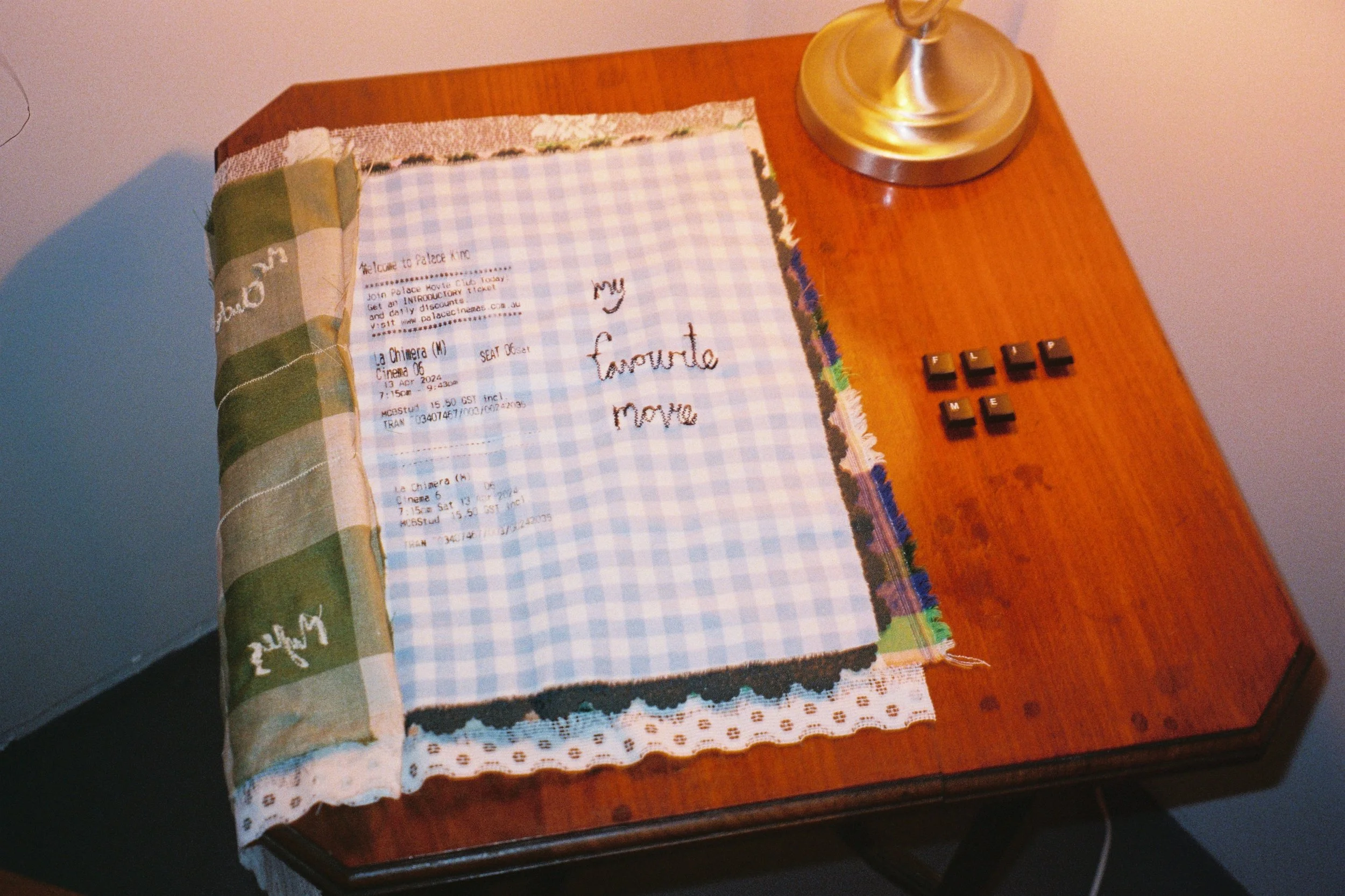 Anau: Tamā’ine, 2025, fabric and thread