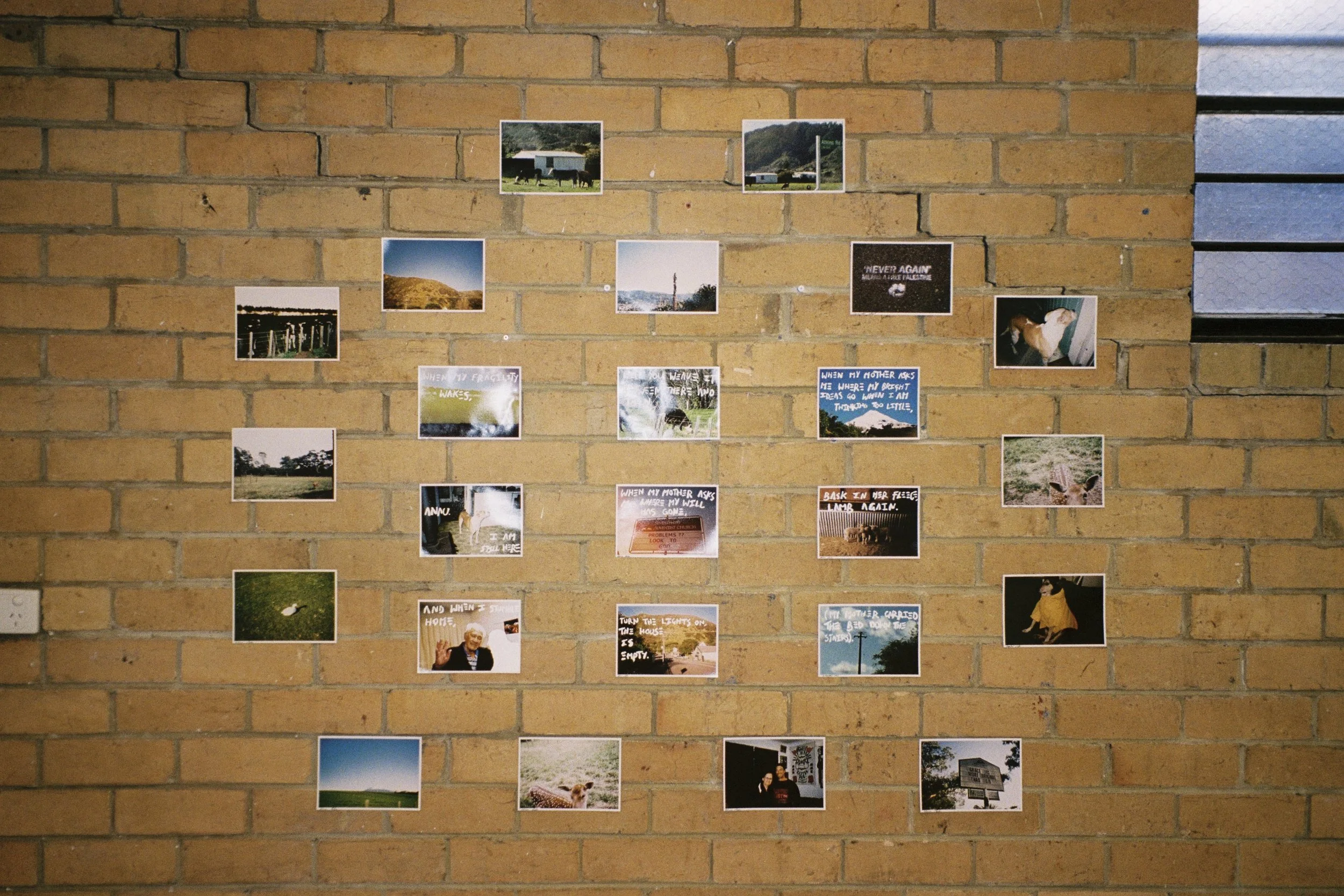 Anau, 2025, ink and inkjet photographs