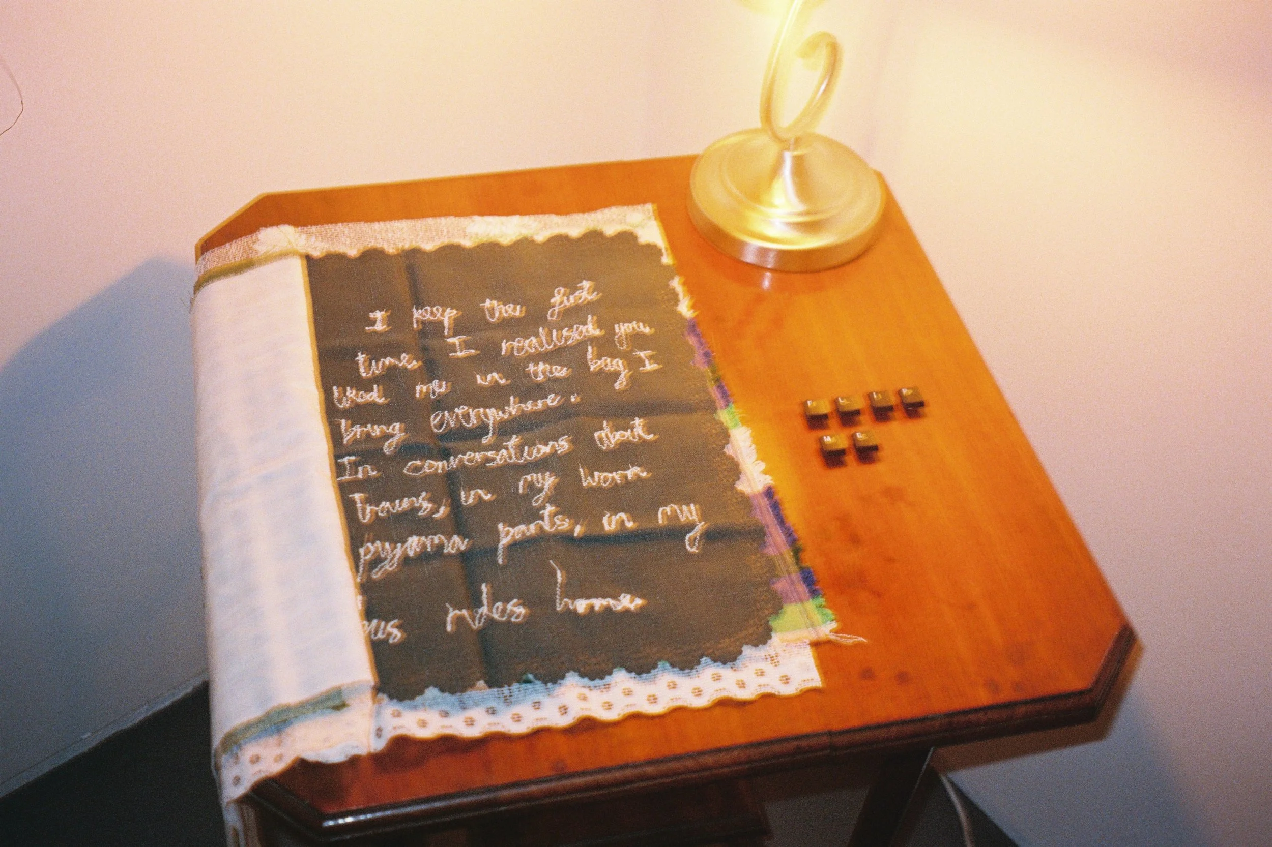 Anau: Tamā’ine, 2025, fabric and thread