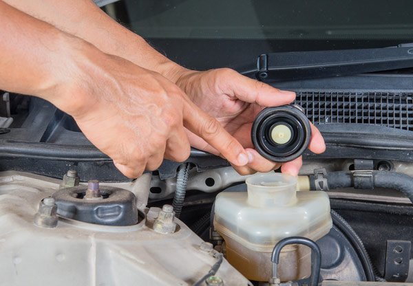Brake fluid service