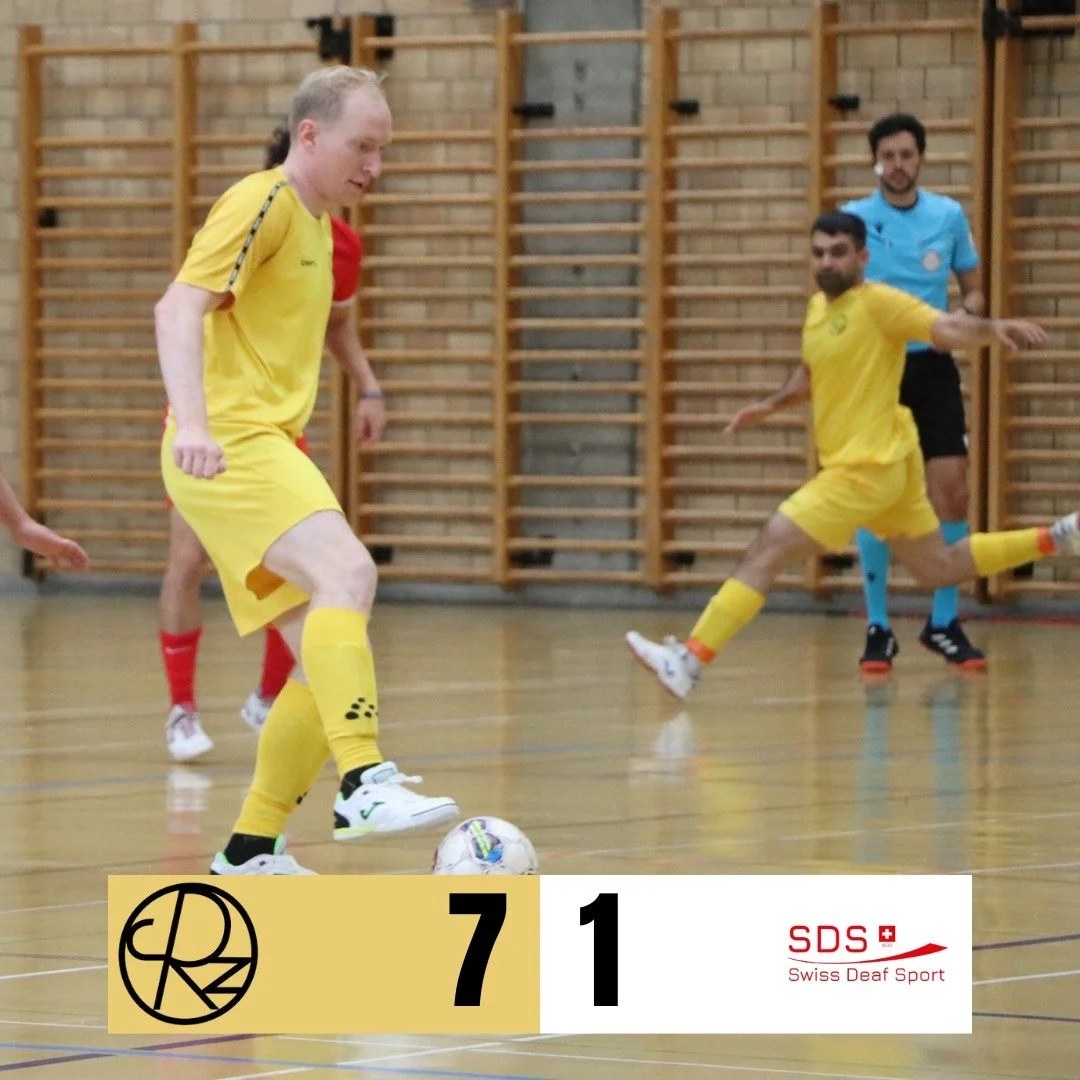 Ein paar Bilder zum heutigen Sieg im Freundschaftsspiel gegen @swissdeafsport 👏

Danke f&uuml;r das faire Spiel!

#AllezRacing #RacingClubZurich #RCZ #GoBananas #Futsal #PlayFutsal #FutsalZurich #FutsalSchweiz #Freundschaftsspiel #Friendly #SwissFut