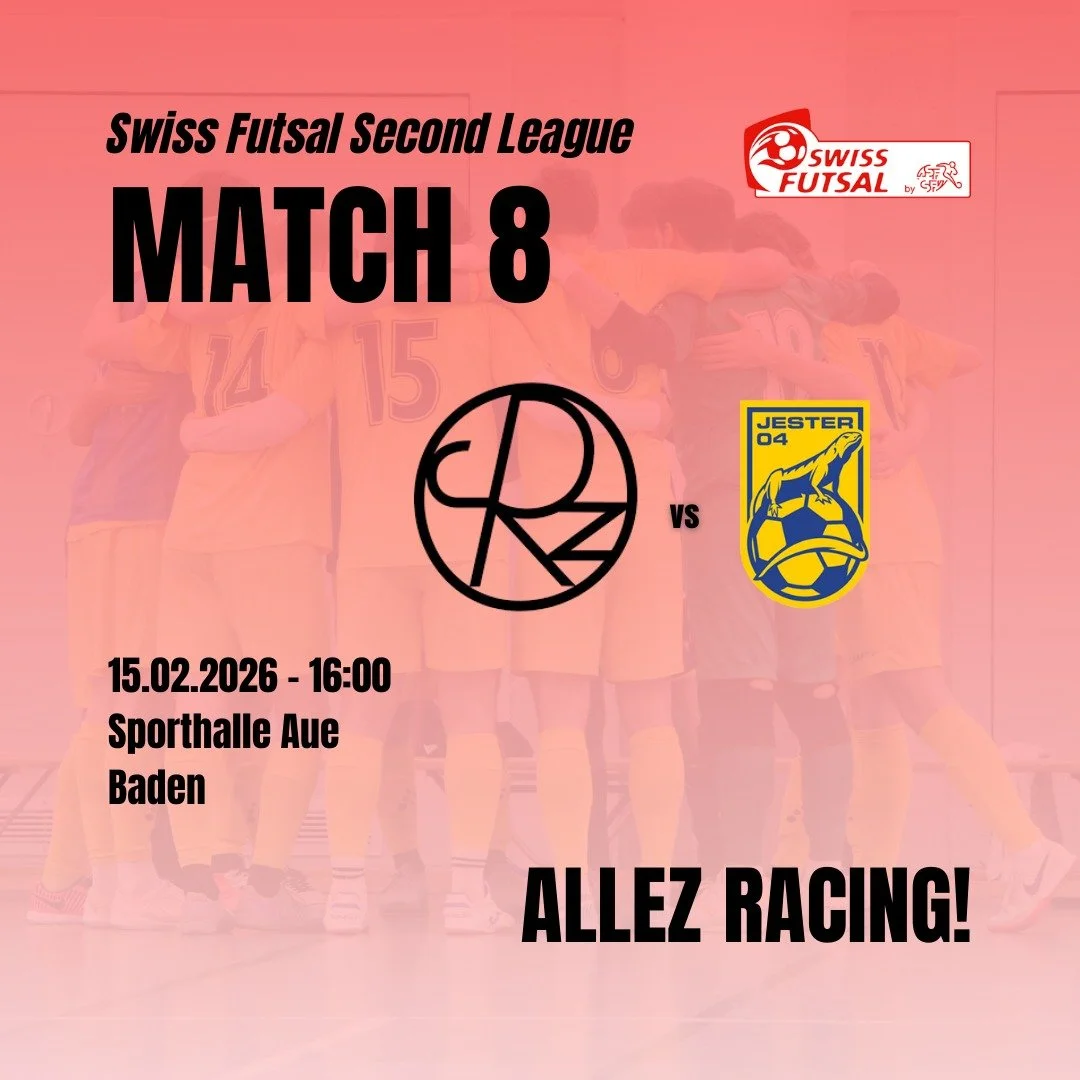 Ab nach Baden! 🛁

Am achten Spieltag spielen wir in der Aargauischen B&auml;derstadt gegen @jester_04_baden . Nach dem knappen Sieg in der Hinrunde wollen unsere Racer nat&uuml;rlich wieder punkten. Doch der Gegner hat in der Winterpause Verst&auml;