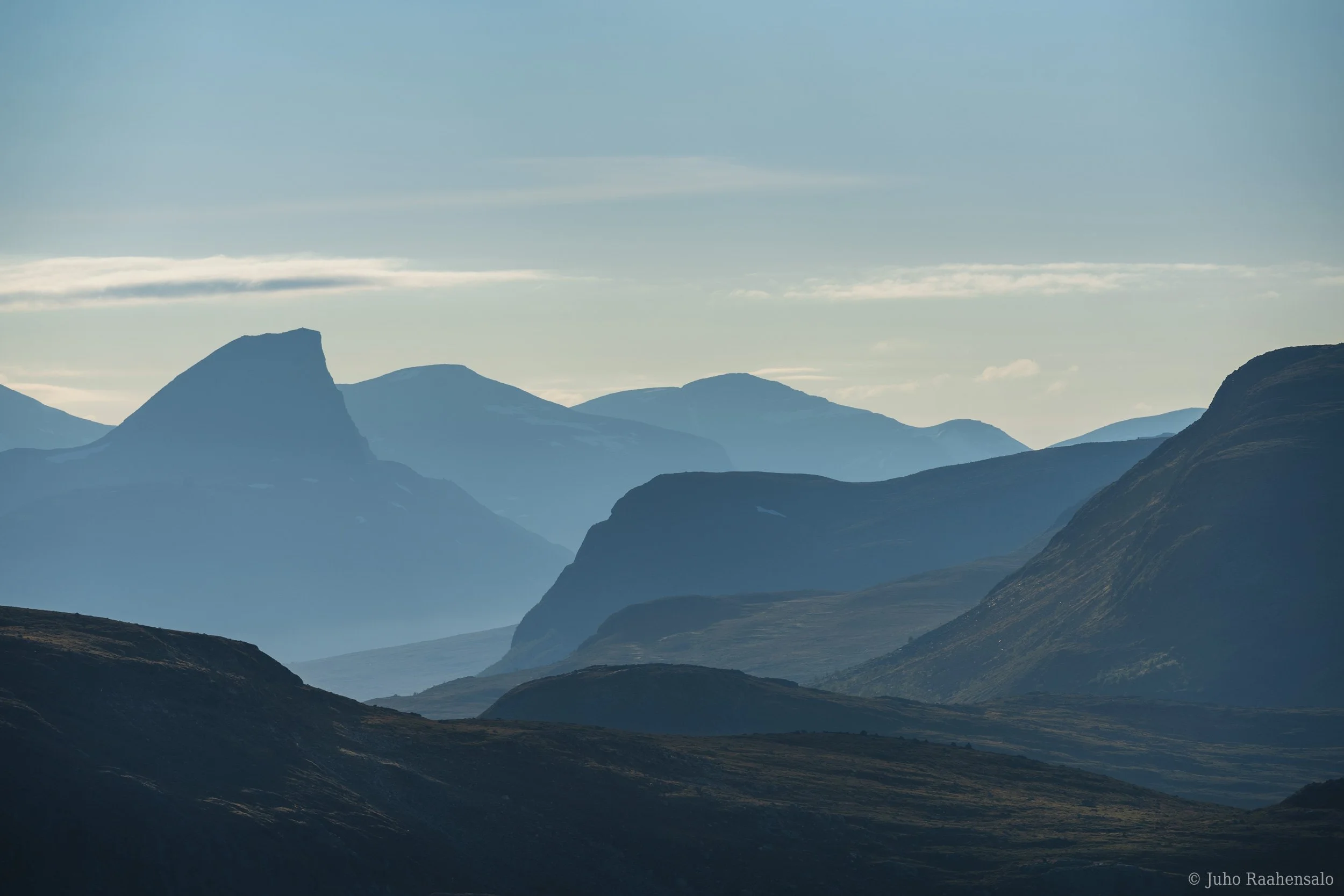 Finnish lapland mountain landscape
