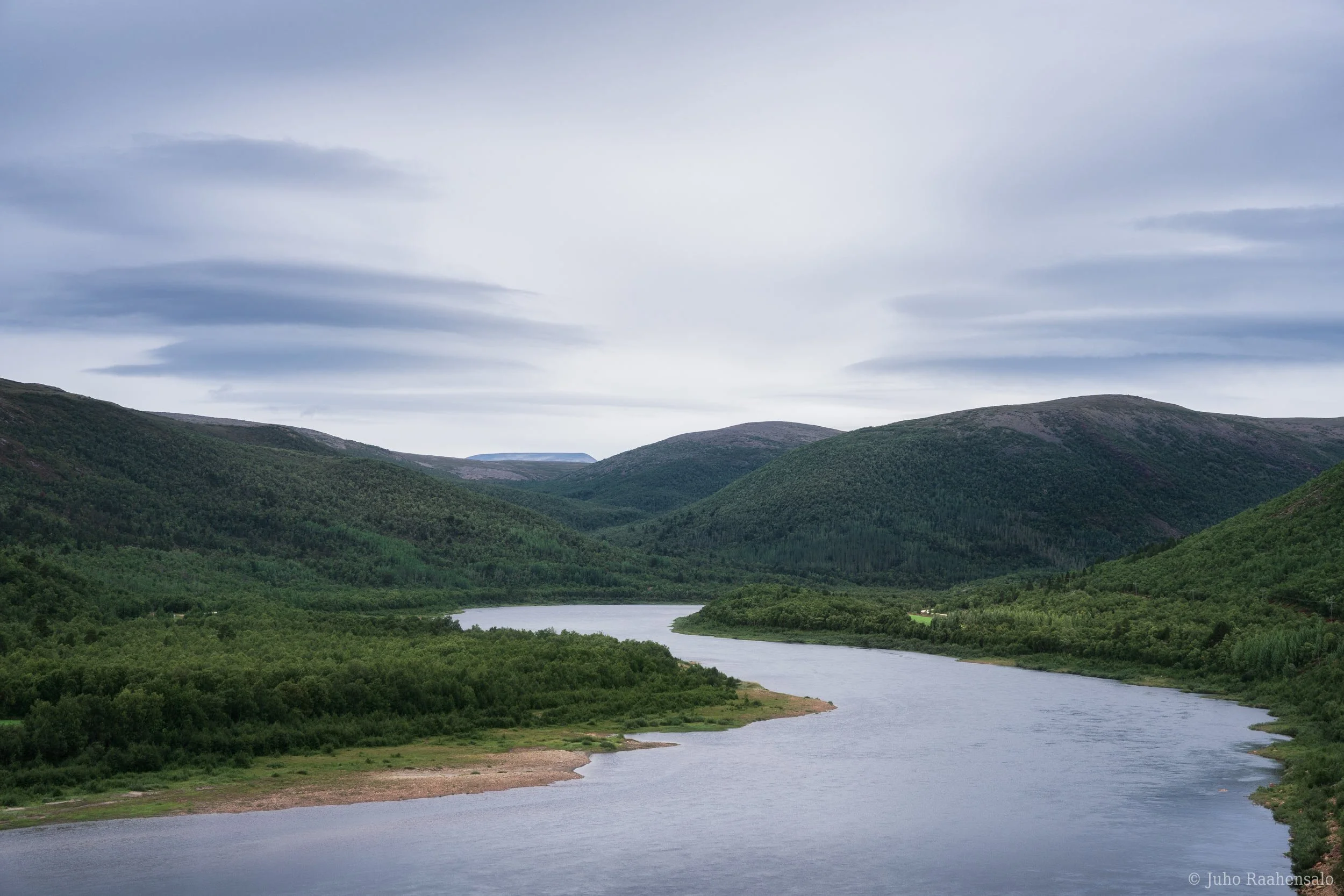 river Teno at Finland to Norway border