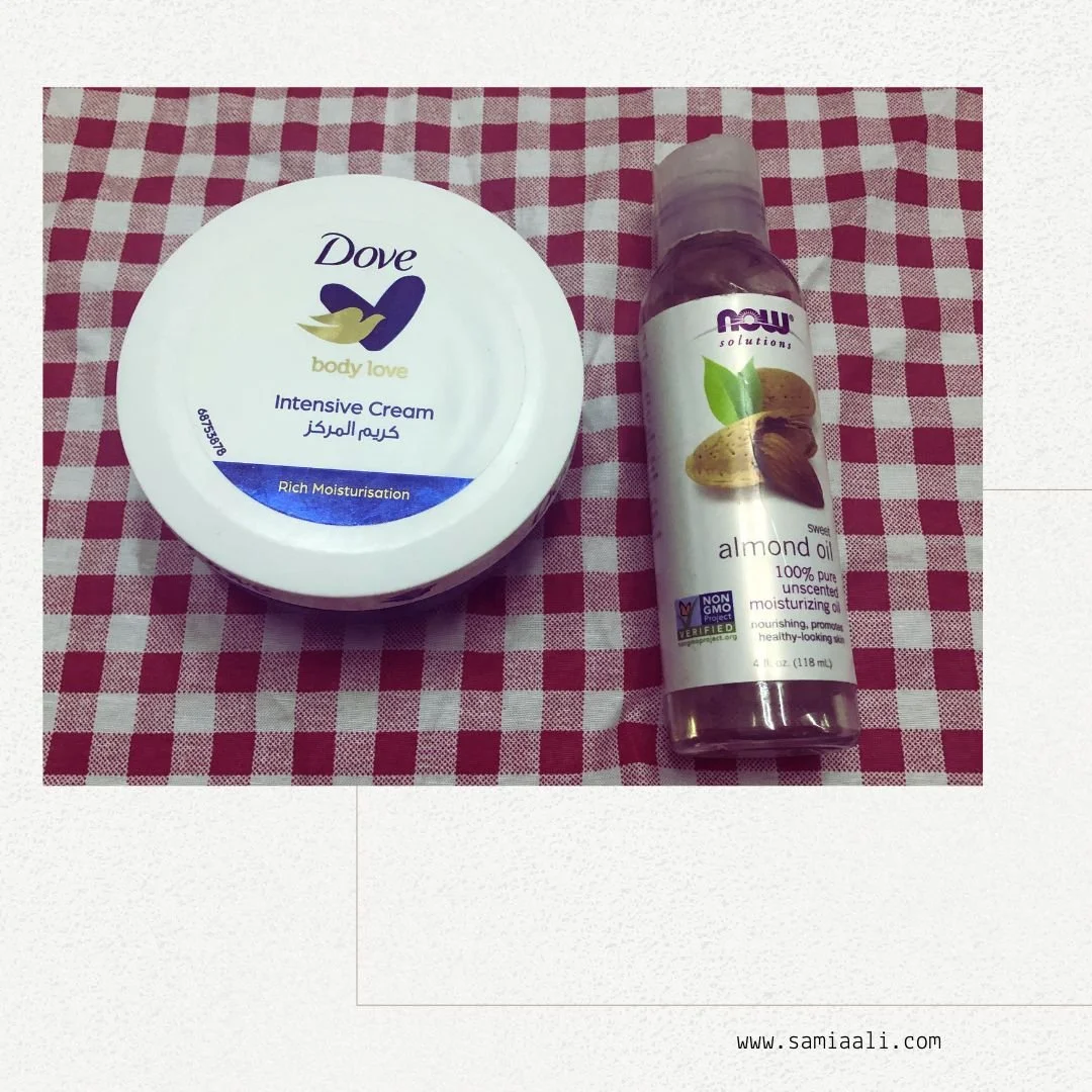 روتين ترطيب القدم