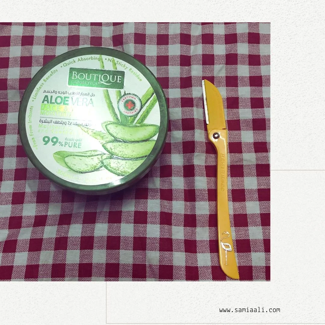 ازالة شعر الوجه