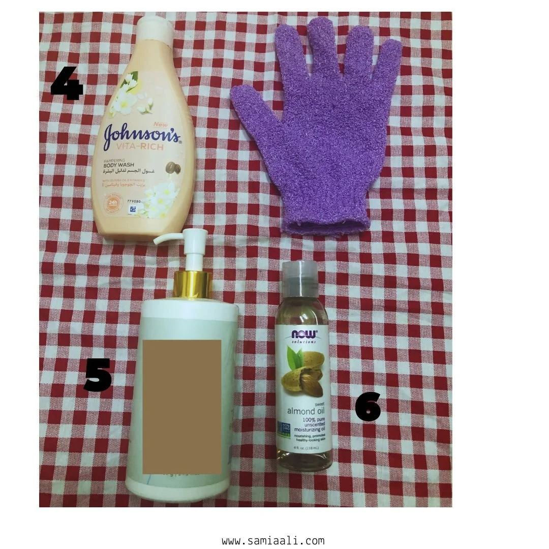 روتين الاستحمام