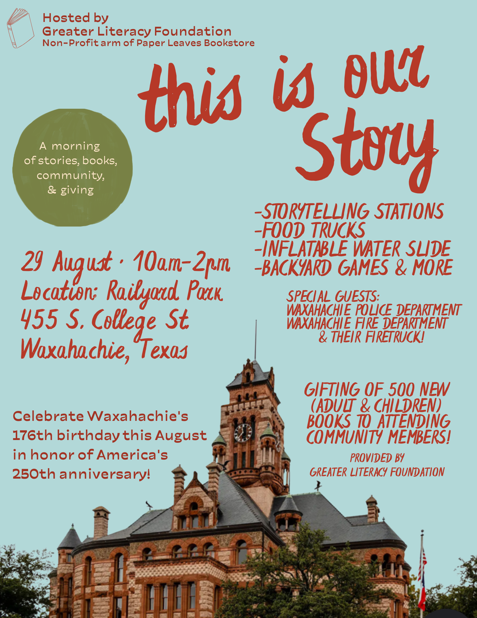 This Is Our Story: Waxahachie’s Birthday