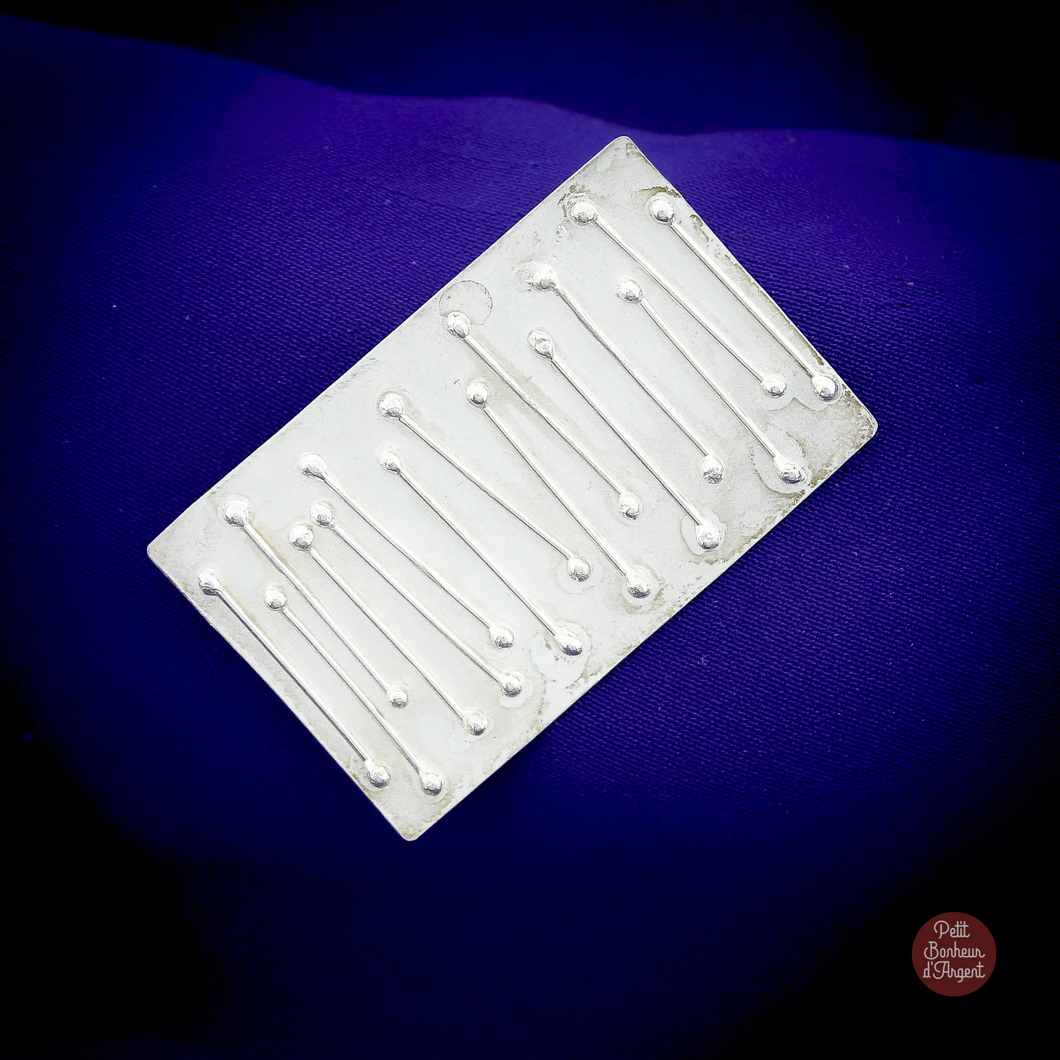 Broche/Pendentif Argent "Hannibal"