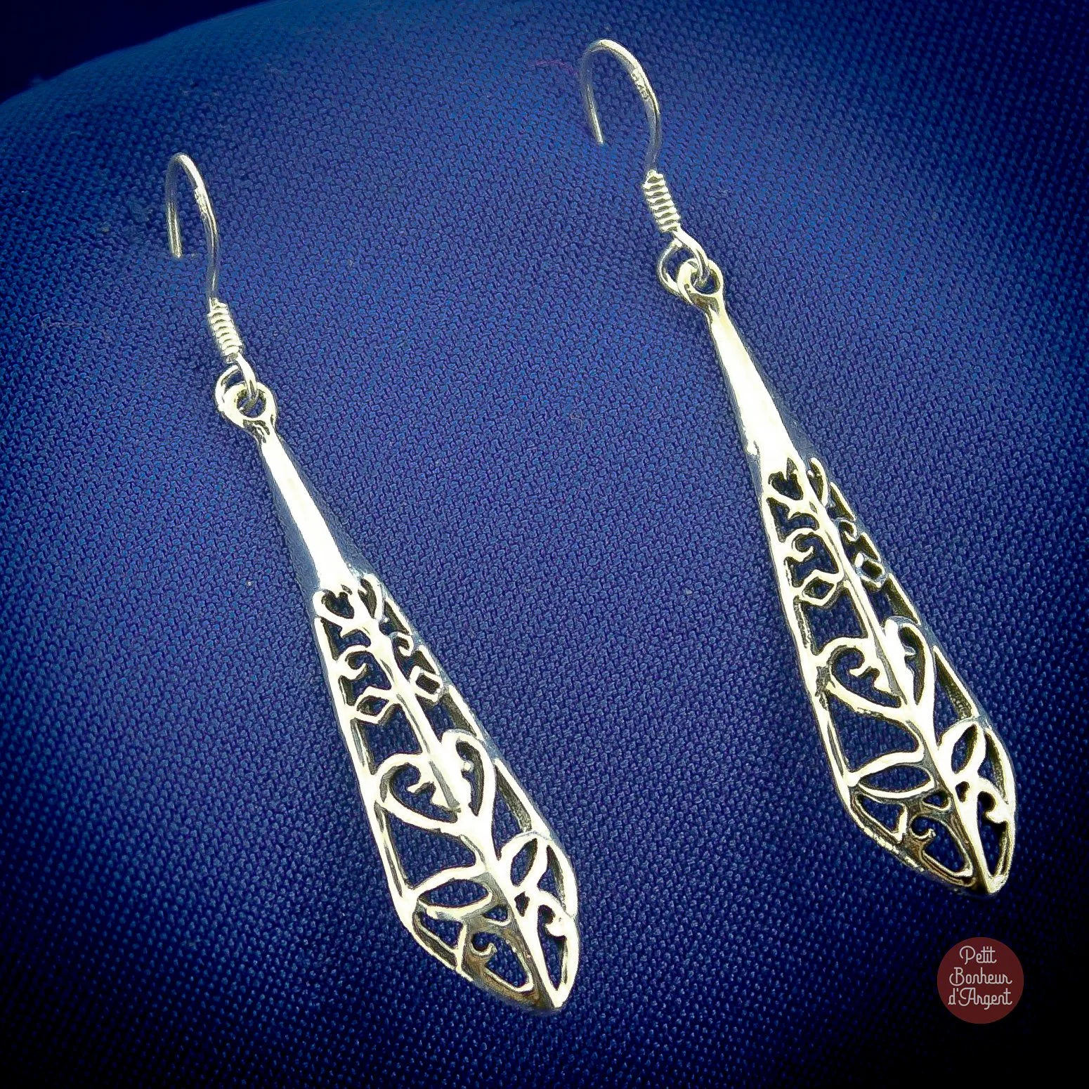 Boucles d'Oreilles Argent Filigrane  -  18€  -  -  (Réf MIM101)

