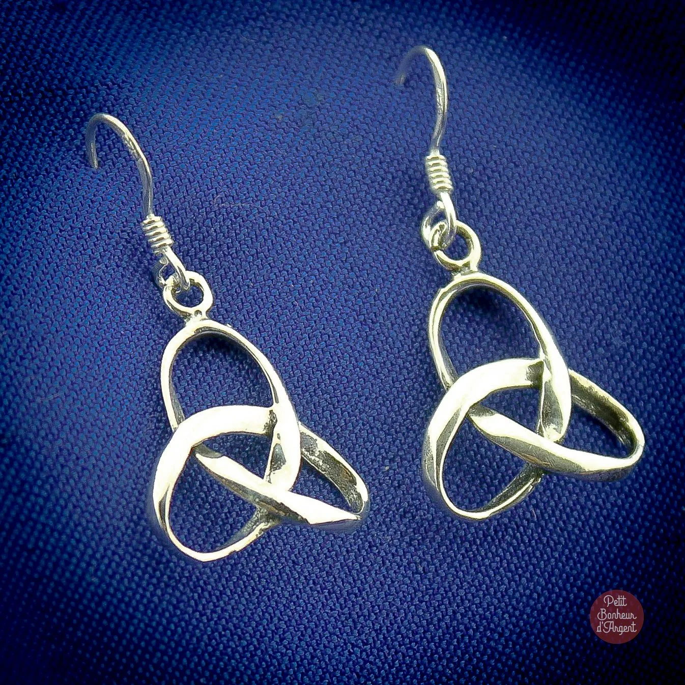 Boucles d'Oreilles Argent Triquèle  -  26€  -  -  (Réf MIM100)
