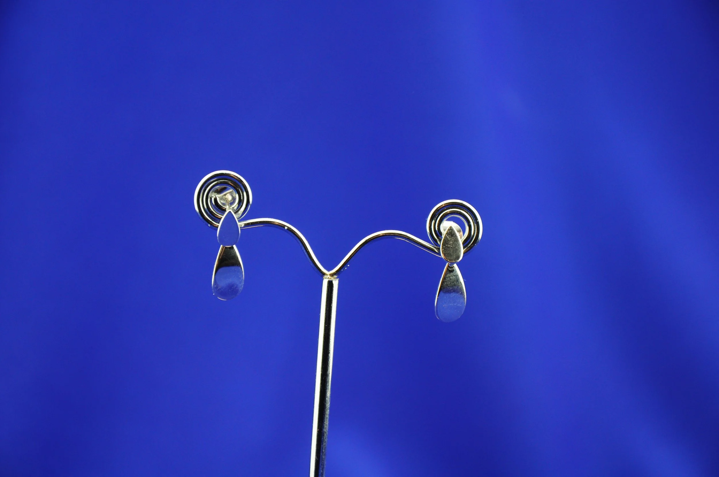 Boucles d'Oreilles Canyon Argent 2 gouttes