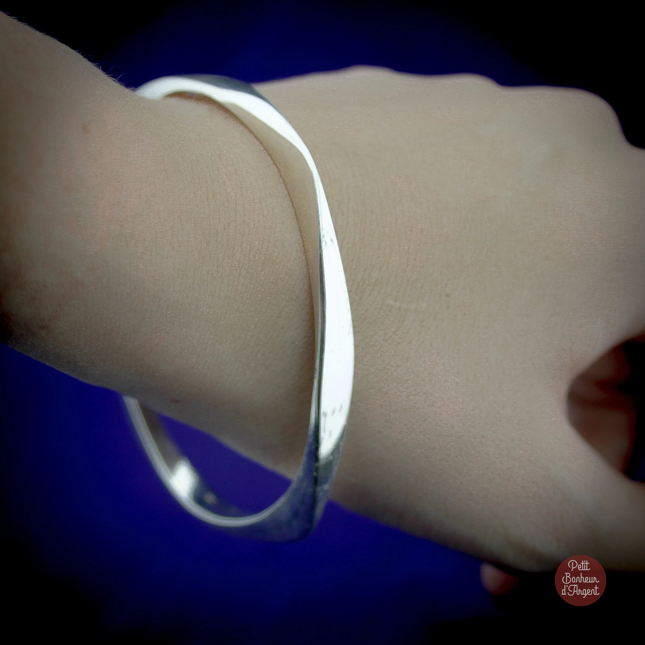 Bracelet Argent Design Contemporain